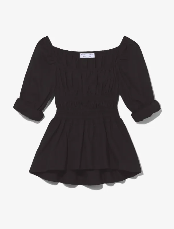 Square Neck Poplin Top made by Proenza Schouler