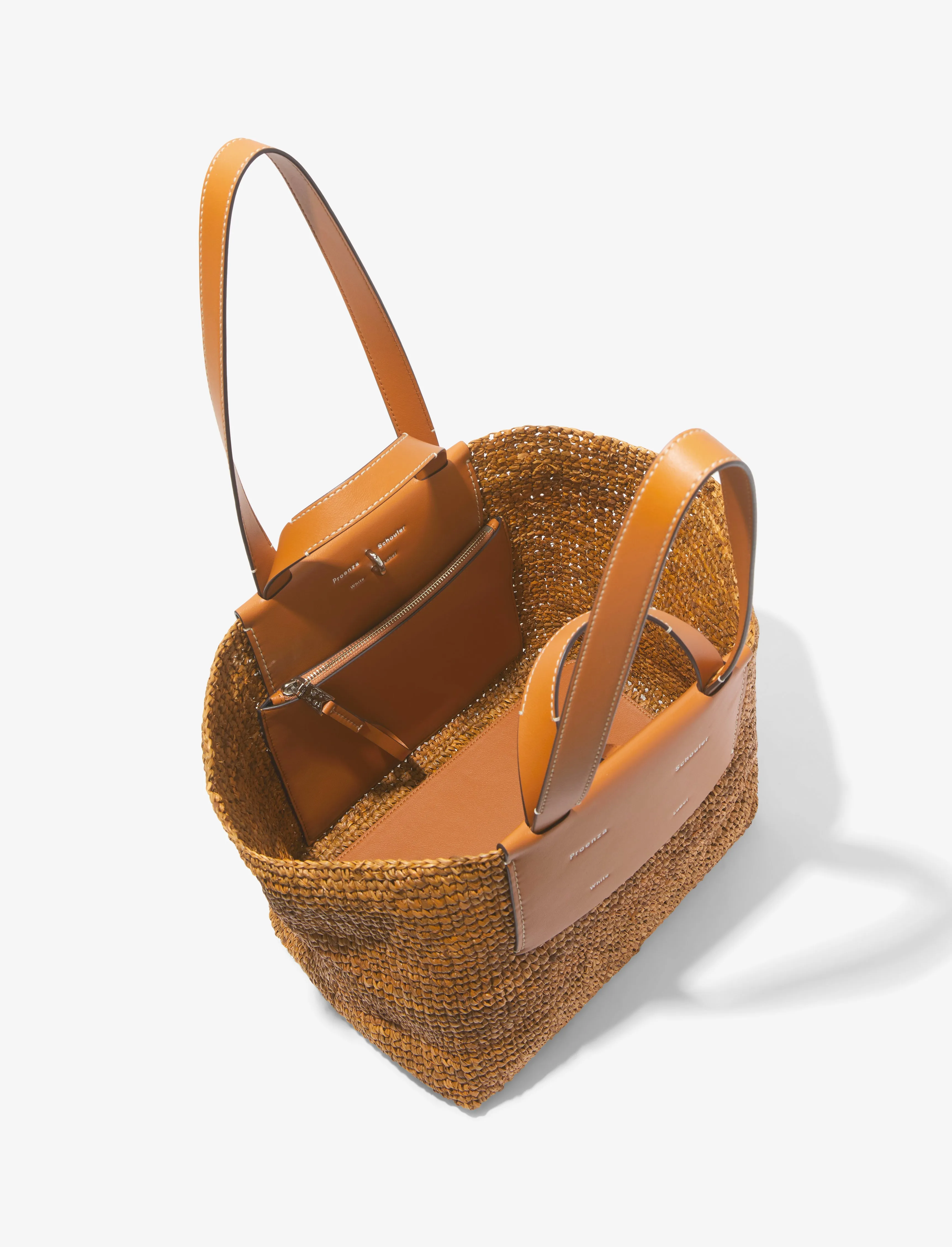 Large Morris Tote in Raffia sold by Proenza Schouler product image thumbnail 5