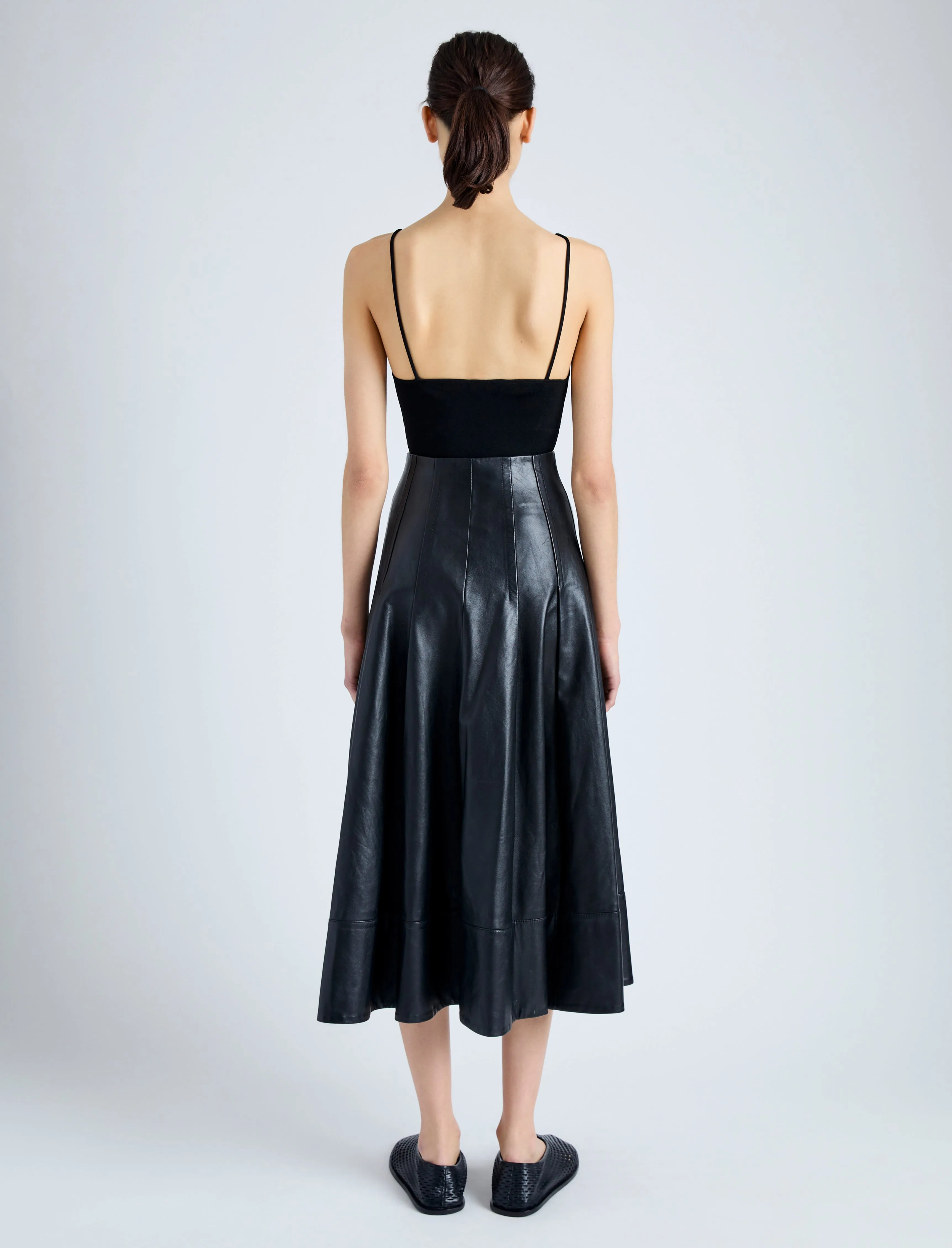 Serena Knit Bodysuit in Silk Viscose sold by Proenza Schouler product image thumbnail 5