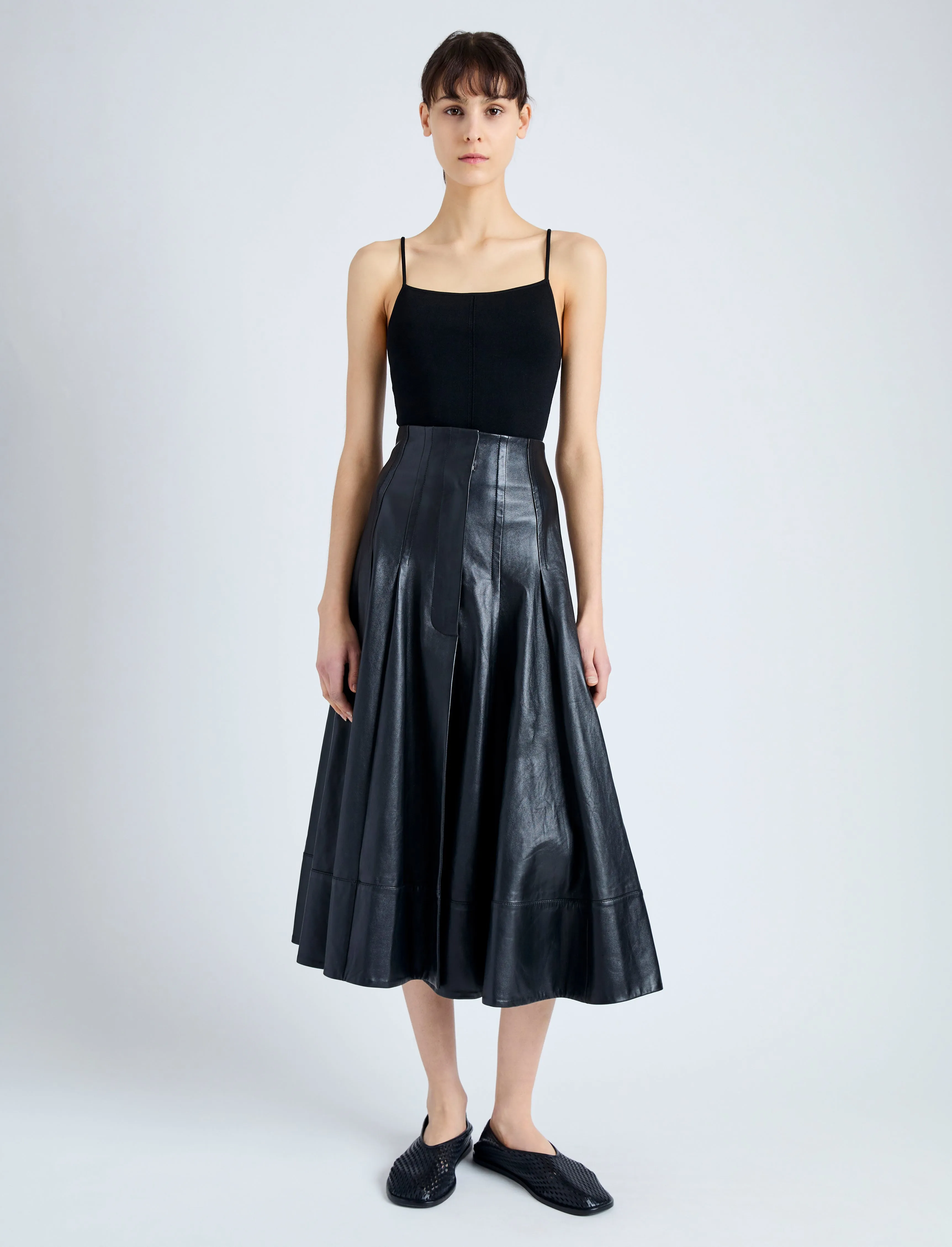 Serena Knit Bodysuit in Silk Viscose sold by Proenza Schouler product image thumbnail 3