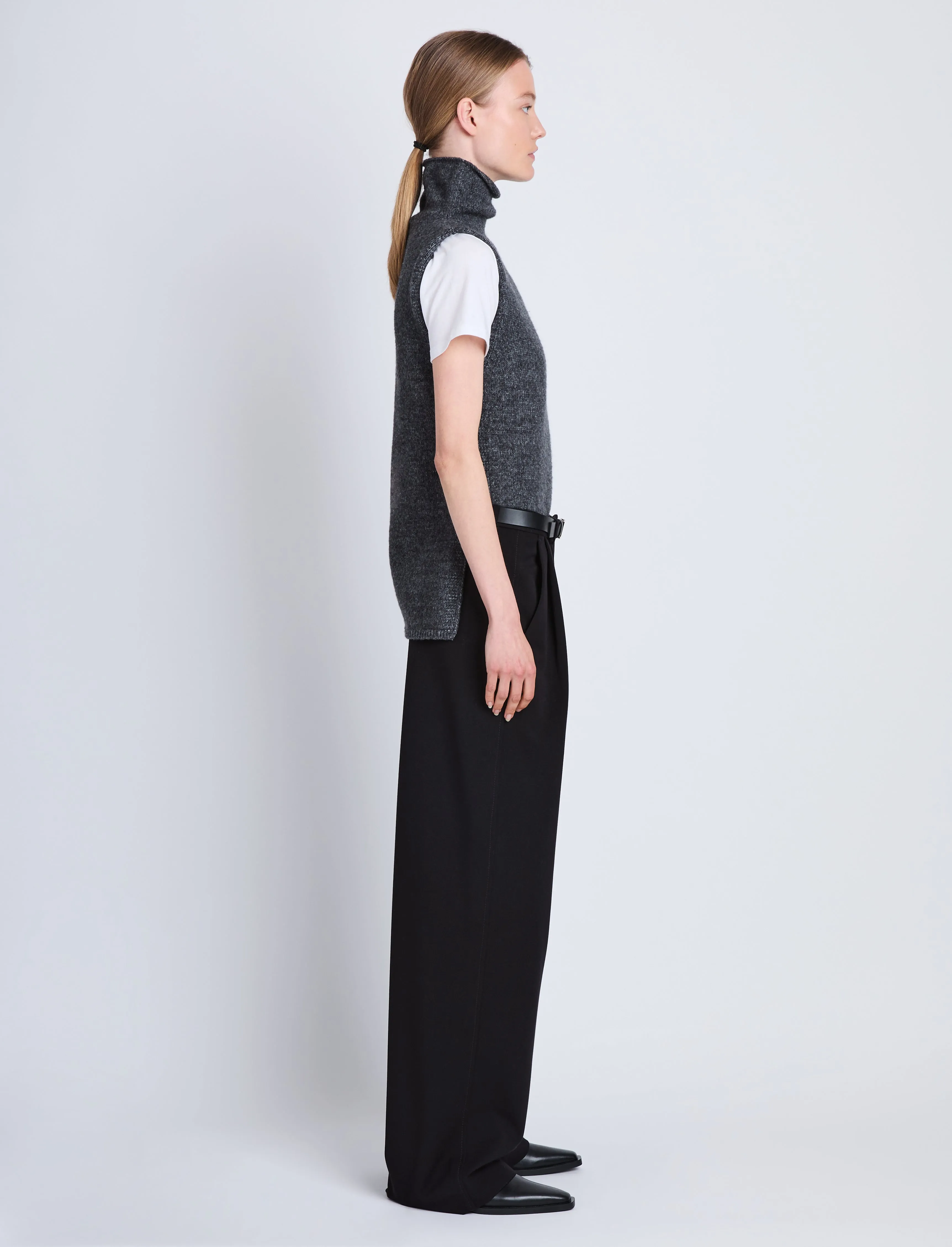 Lily Knit Turtleneck in Wool Blend sold by Proenza Schouler product image thumbnail 4