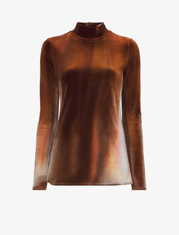 Ice Dyed Velvet Top made by Proenza Schouler