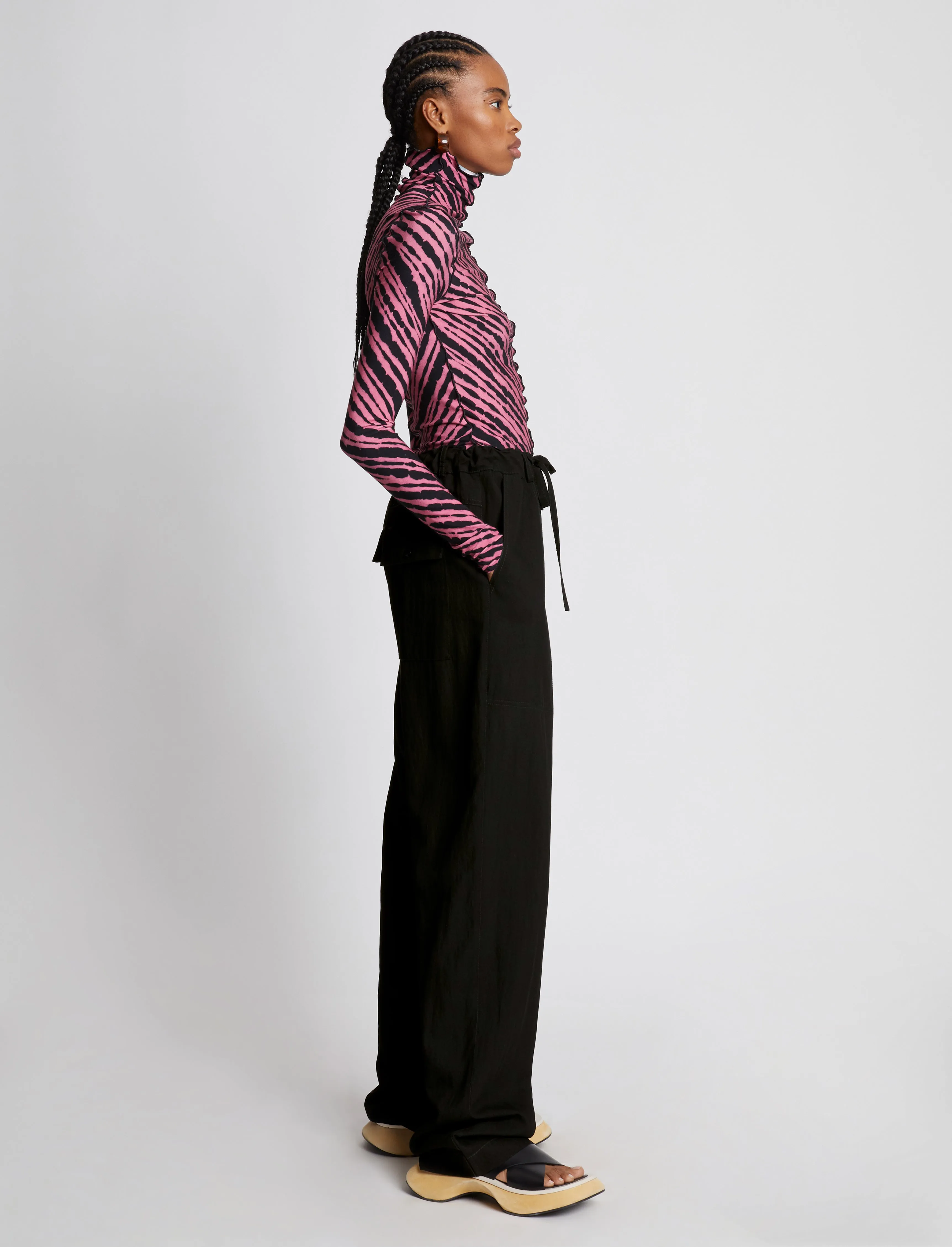 Drapey Suiting Drawstring Pants sold by Proenza Schouler product image thumbnail 3