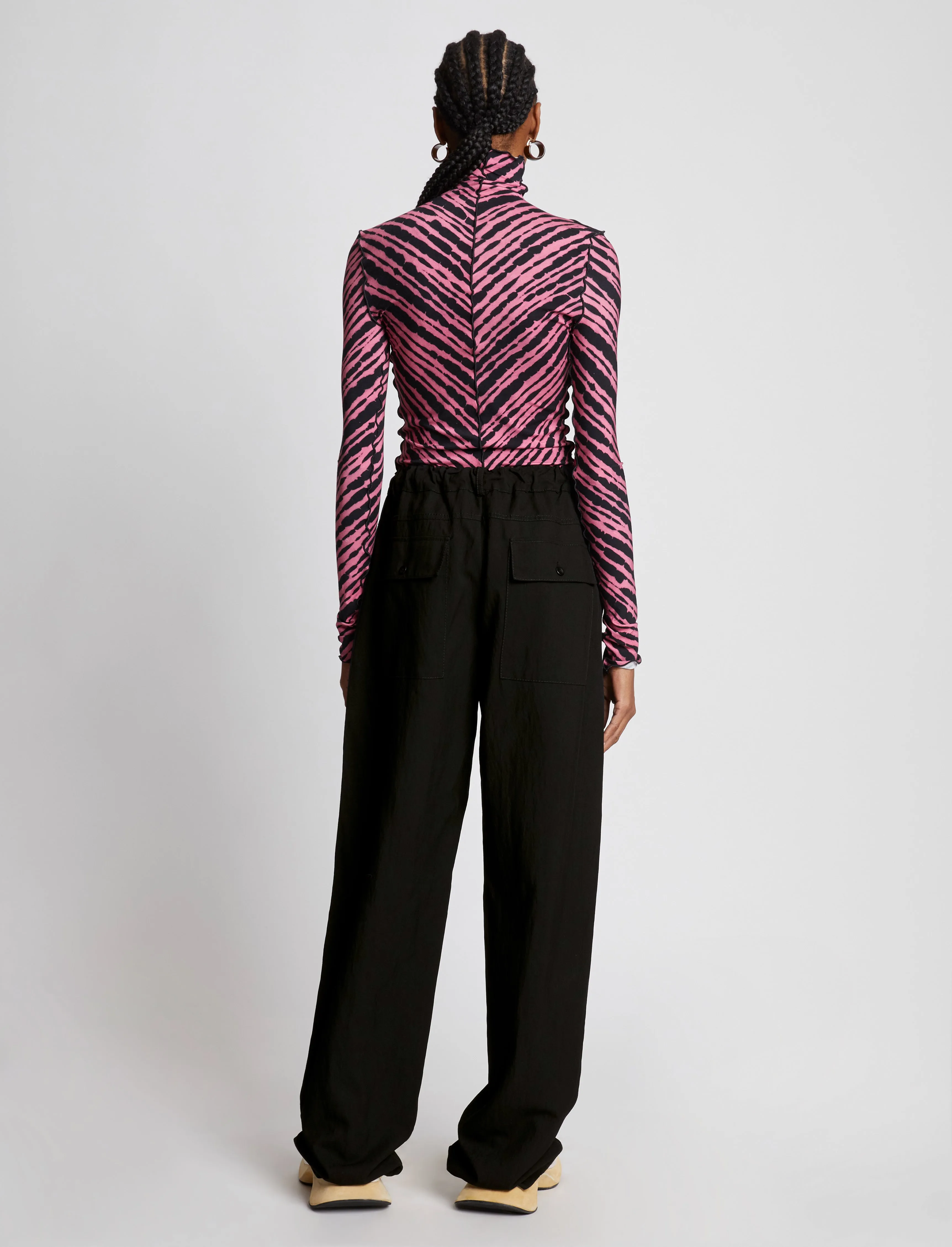 Drapey Suiting Drawstring Pants sold by Proenza Schouler product image thumbnail 4