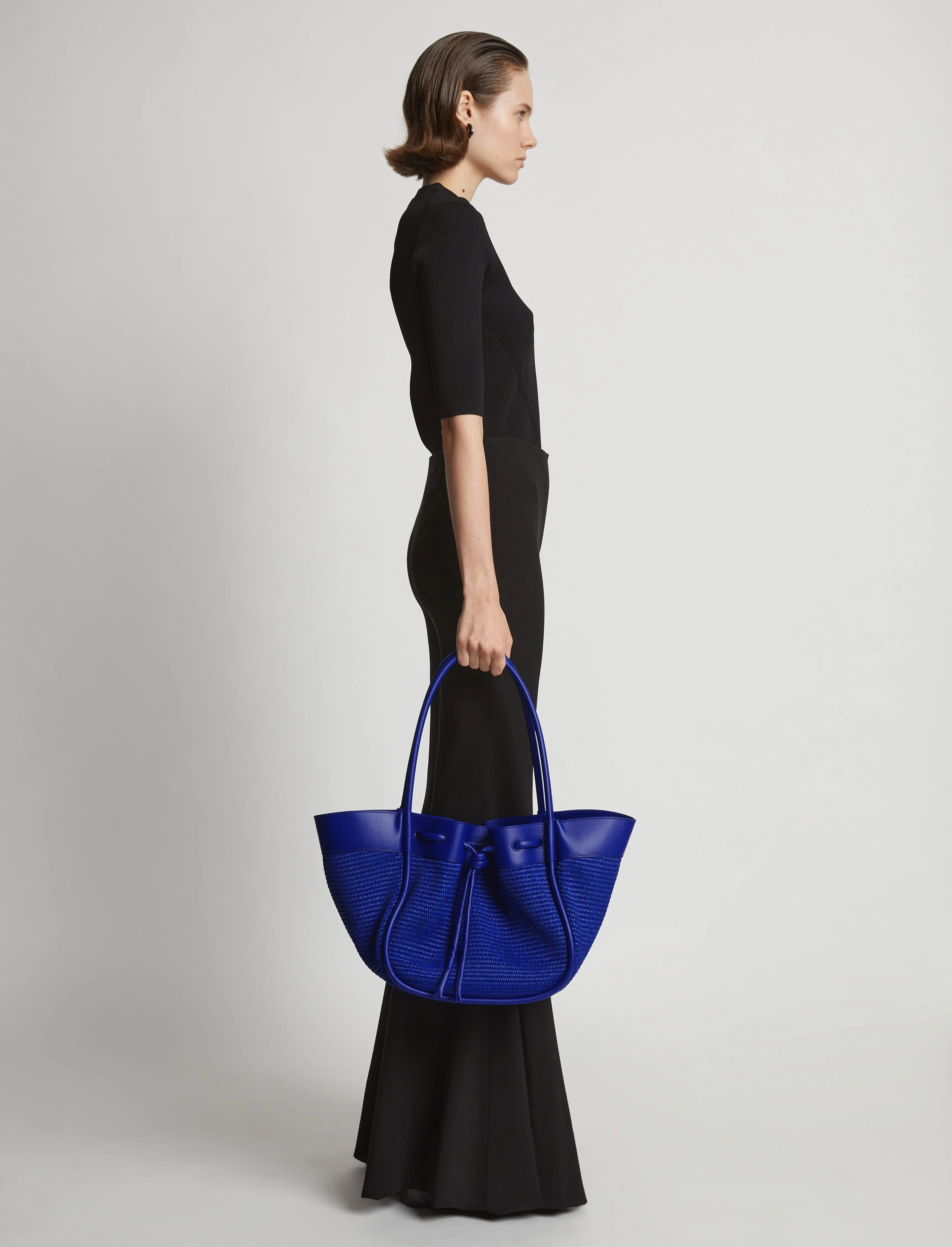 Large Raffia Ruched Tote sold by Proenza Schouler product image thumbnail 2