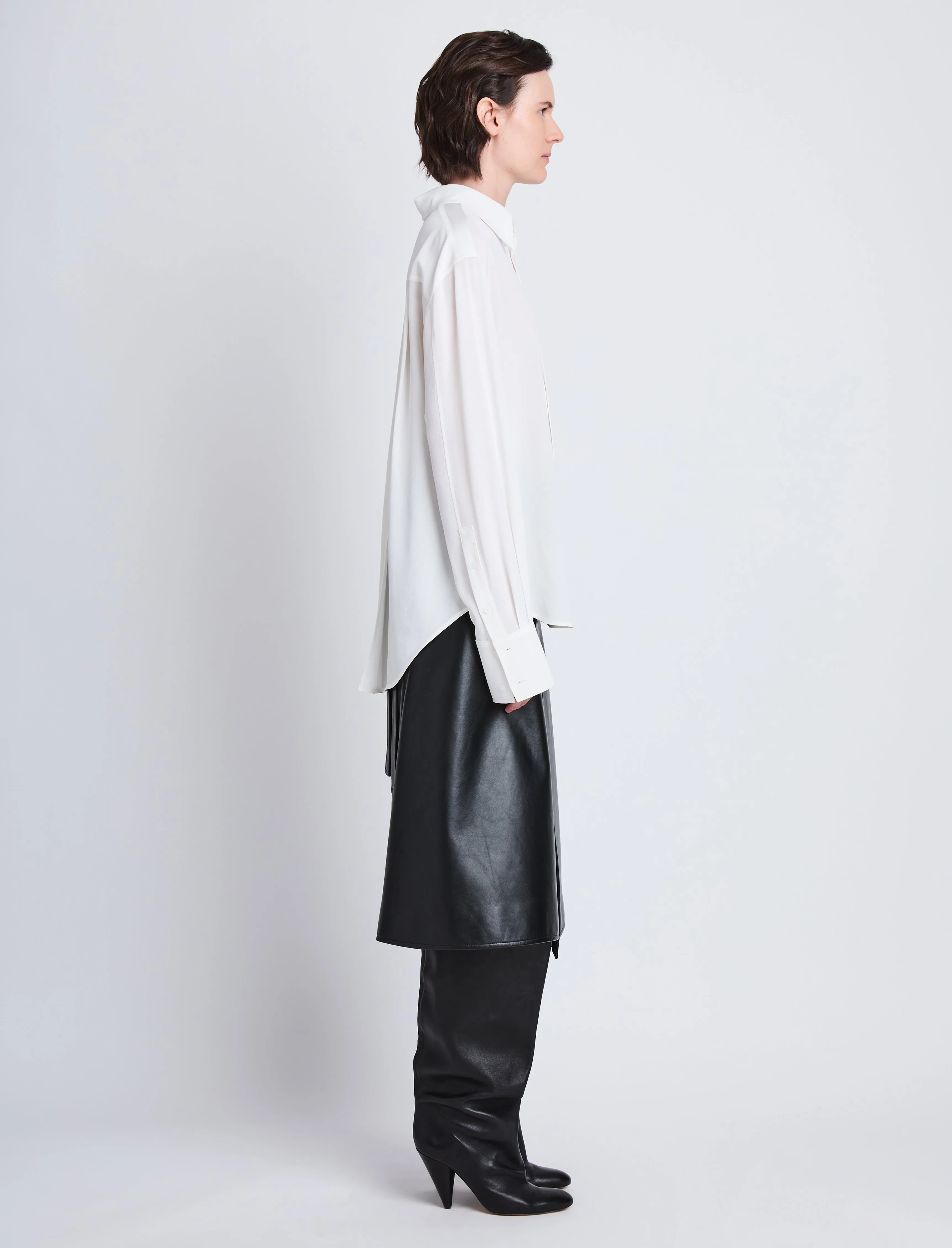 Maya Shirt in Marocaine sold by Proenza Schouler product image thumbnail 4