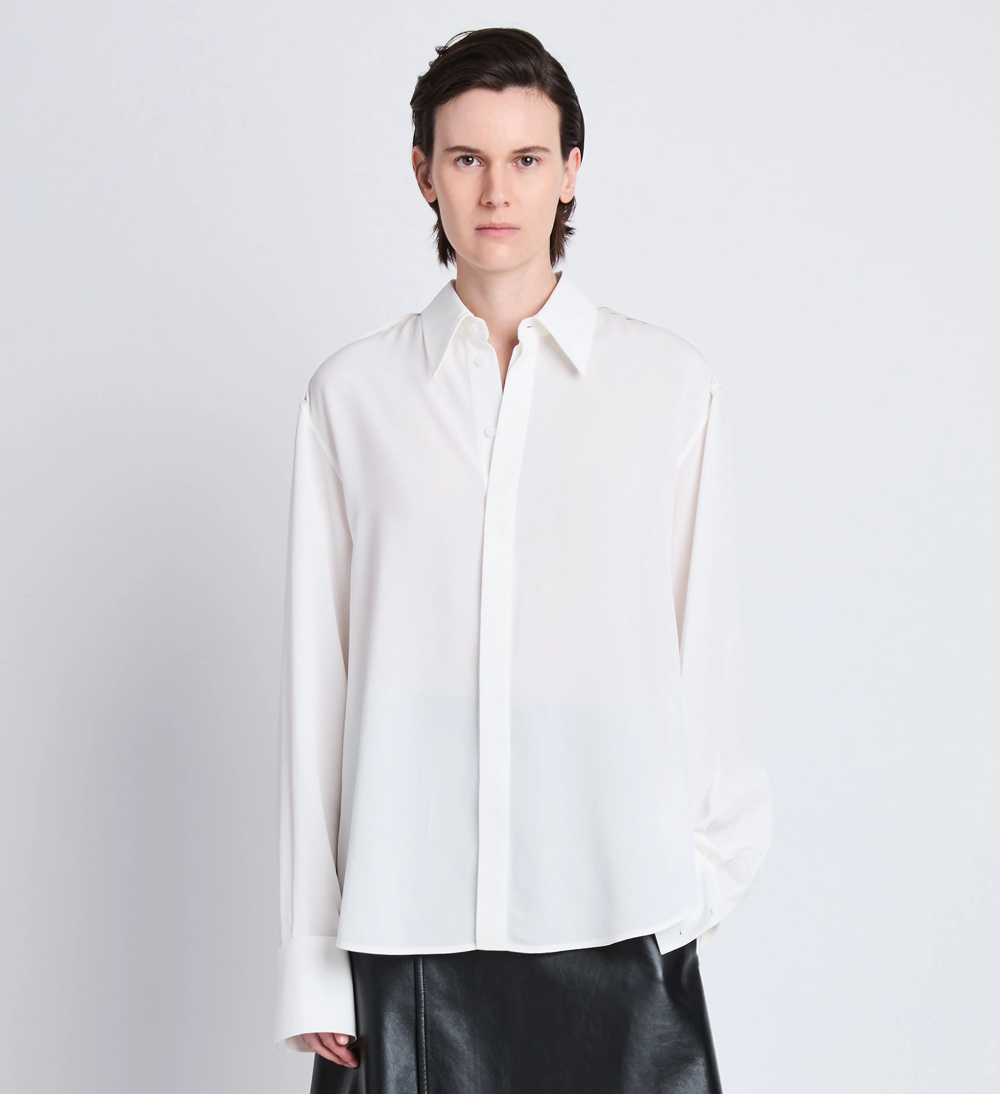 Maya Shirt in Marocaine sold by Proenza Schouler product image thumbnail 2