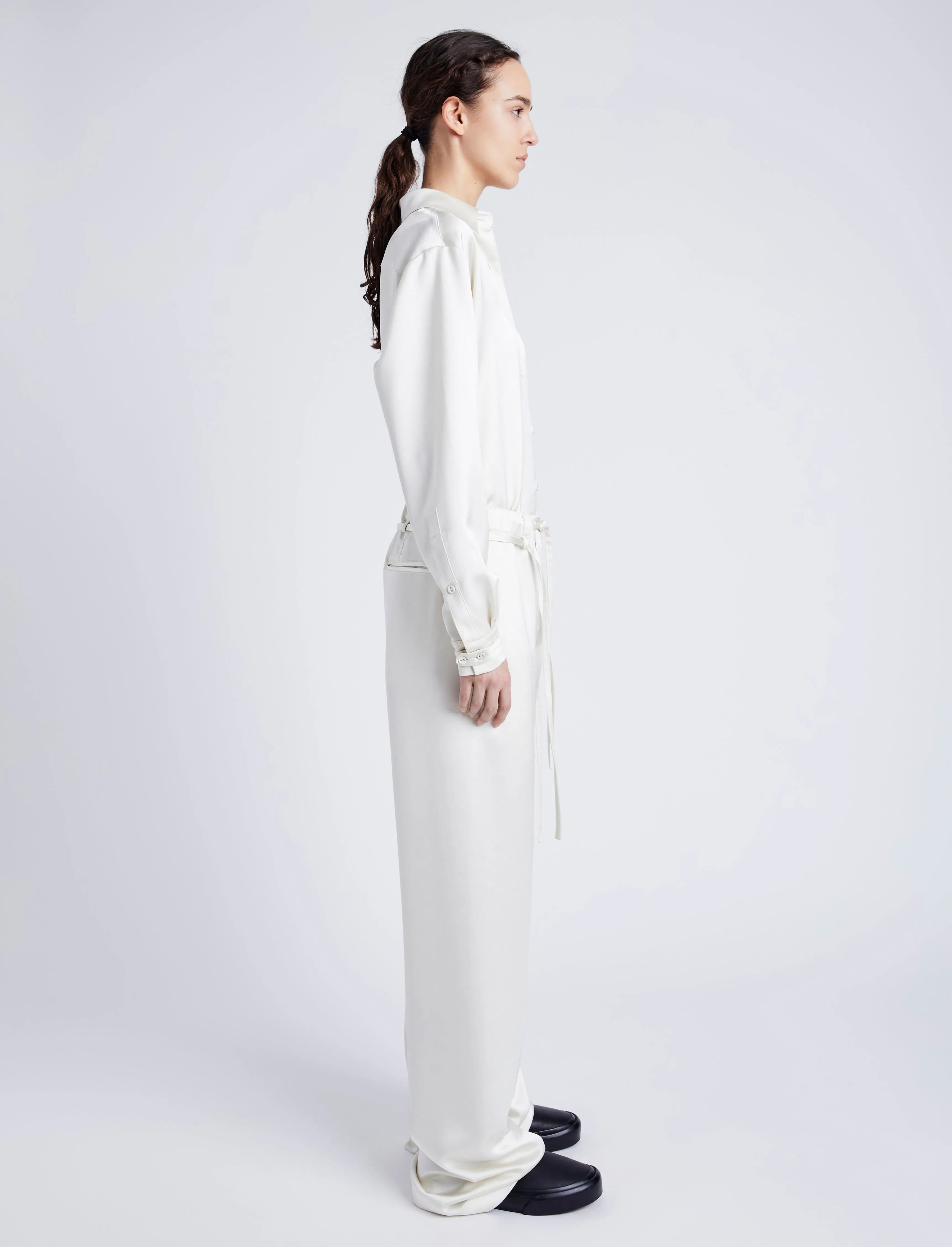 Magnus Pant in Satin sold by Proenza Schouler product image thumbnail 3