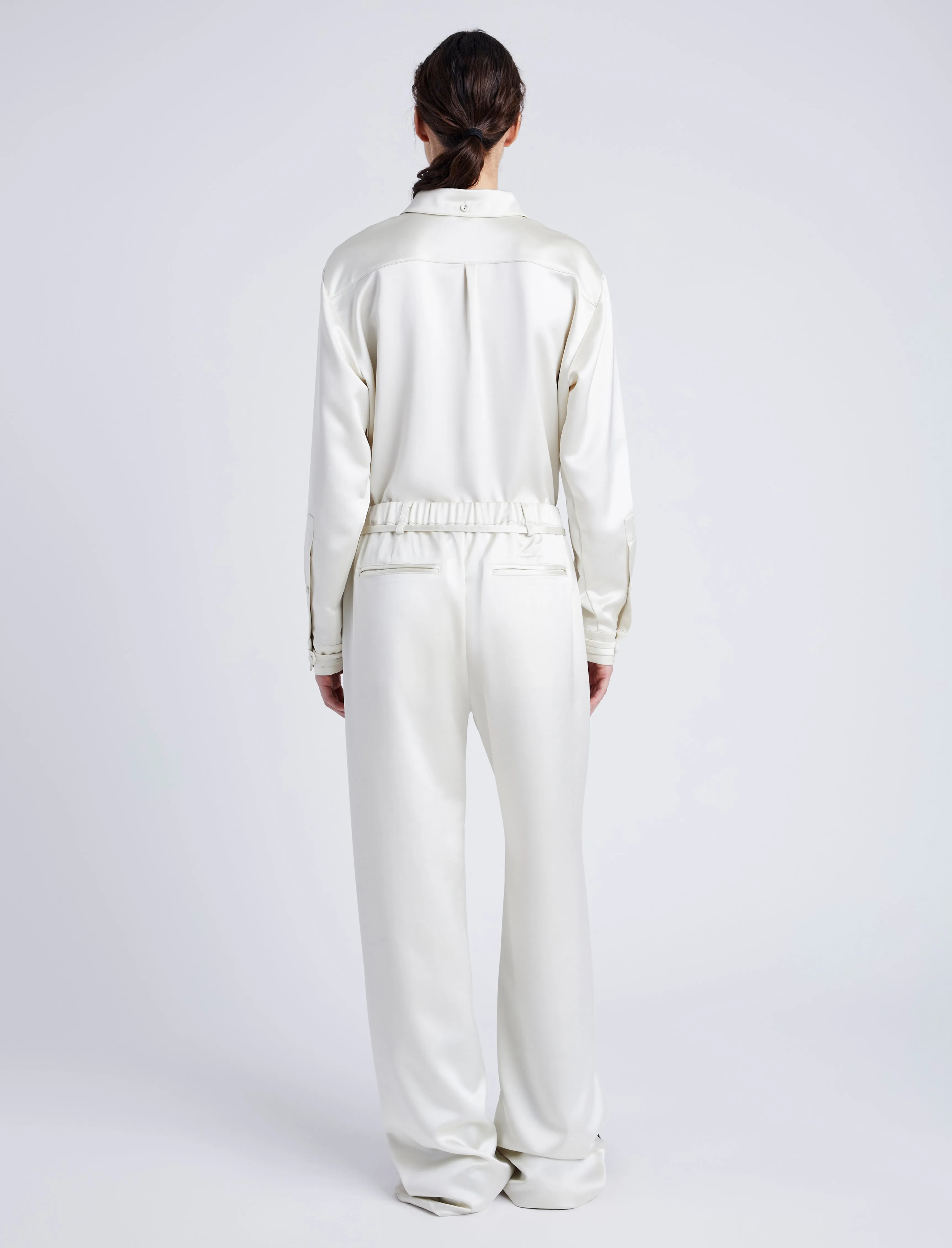 Magnus Pant in Satin sold by Proenza Schouler product image thumbnail 4