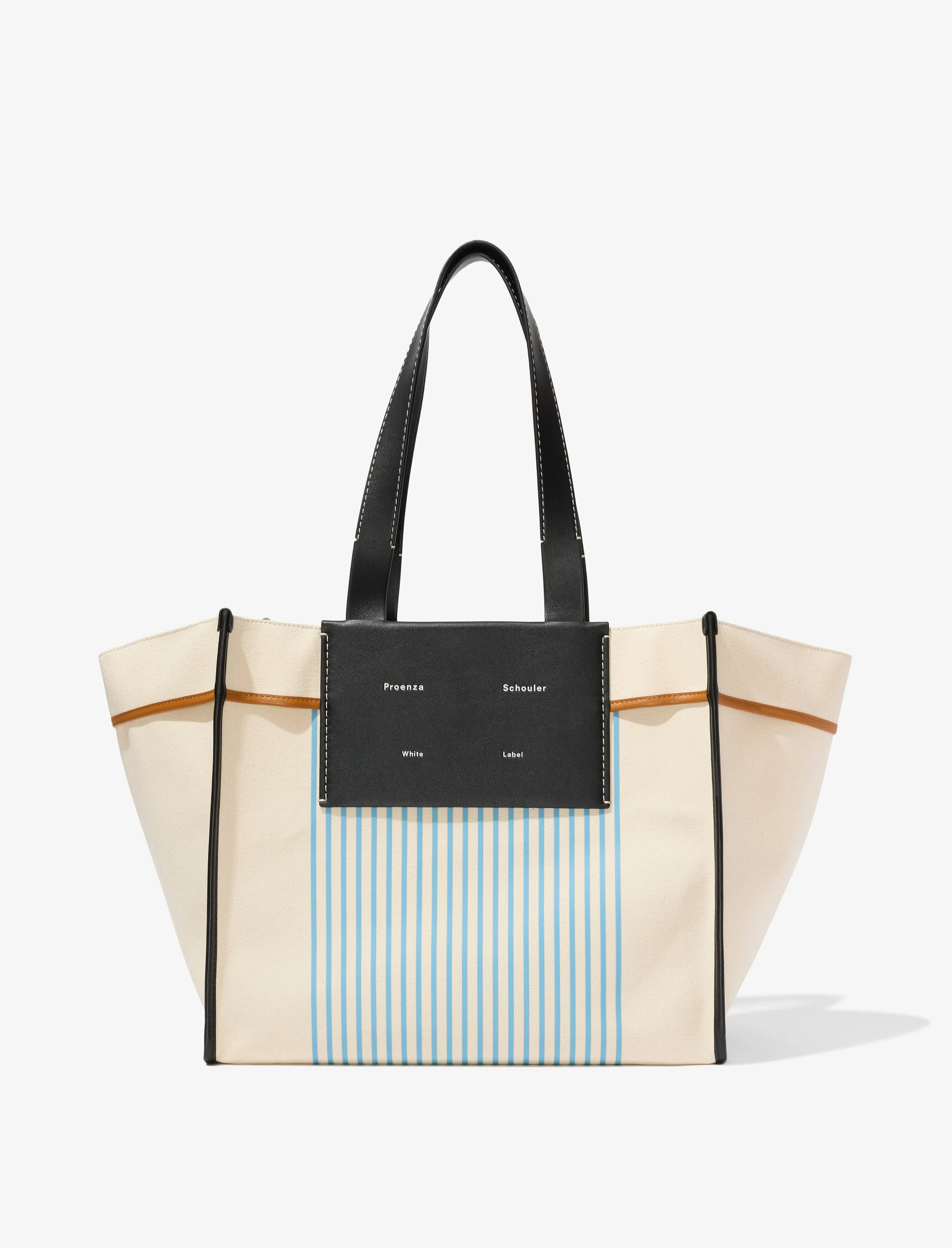 Large Morris Stripe Canvas Tote sold by Proenza Schouler