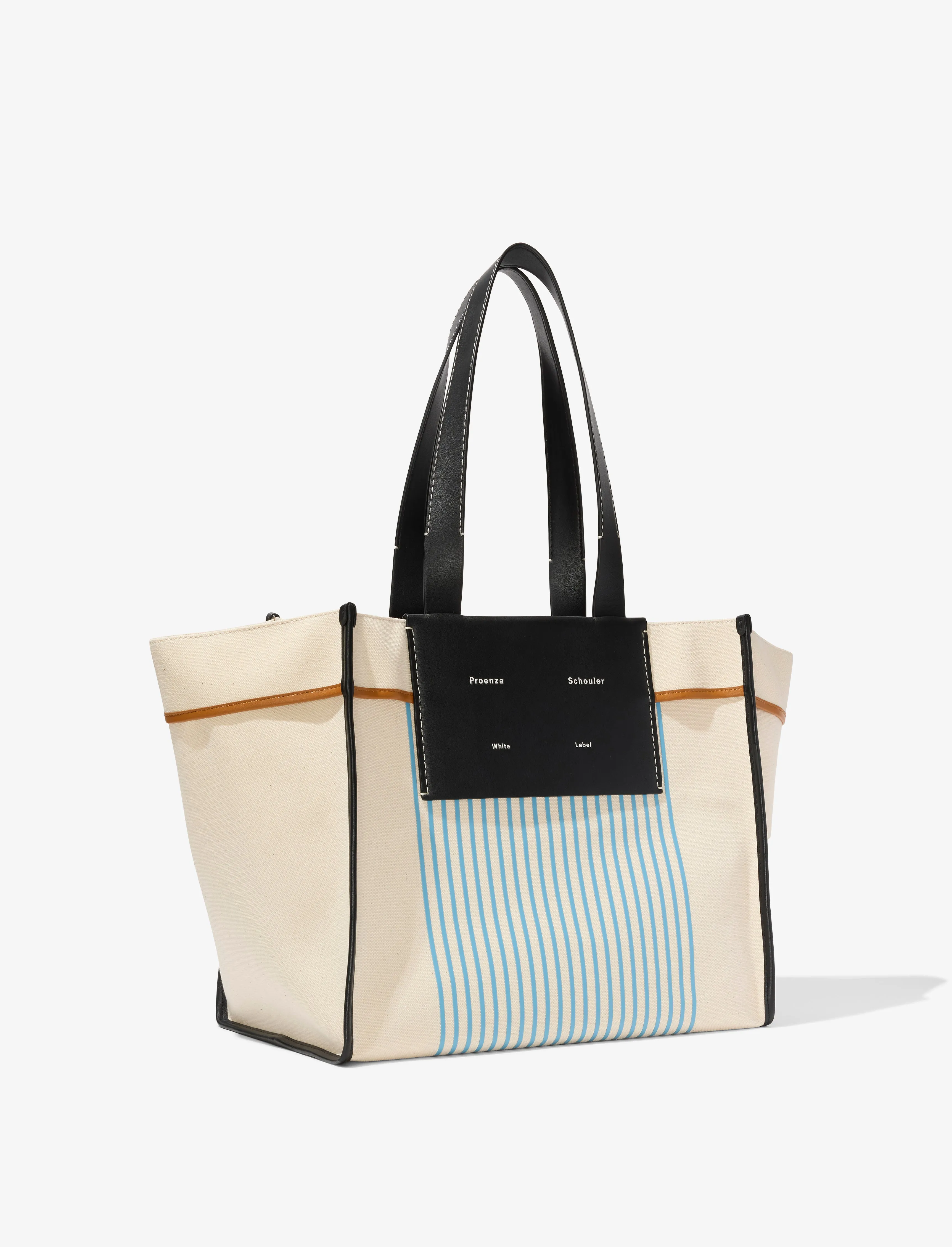 Large Morris Stripe Canvas Tote sold by Proenza Schouler product image thumbnail 2