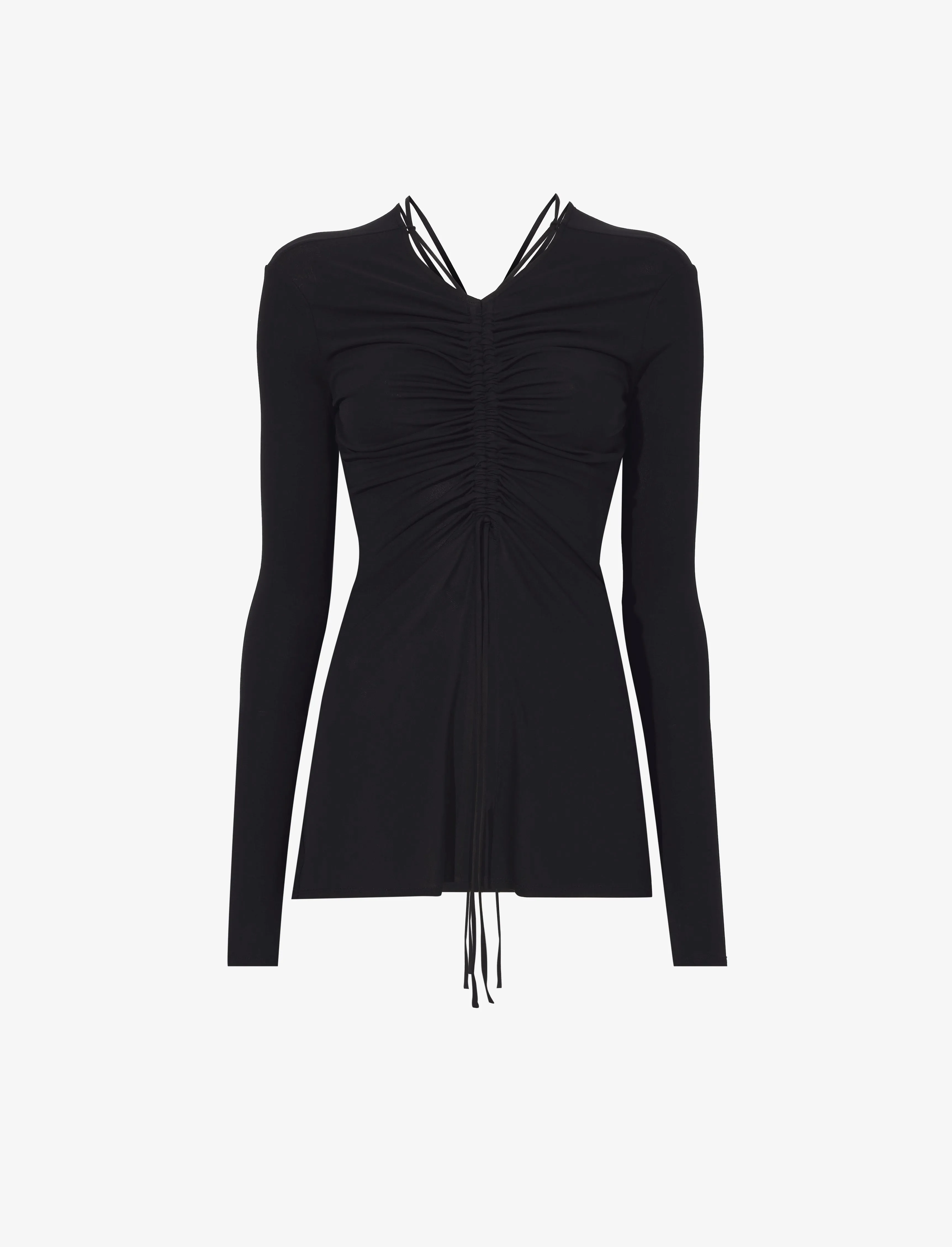 Matte Crepe Long Sleeve Top sold by Proenza Schouler