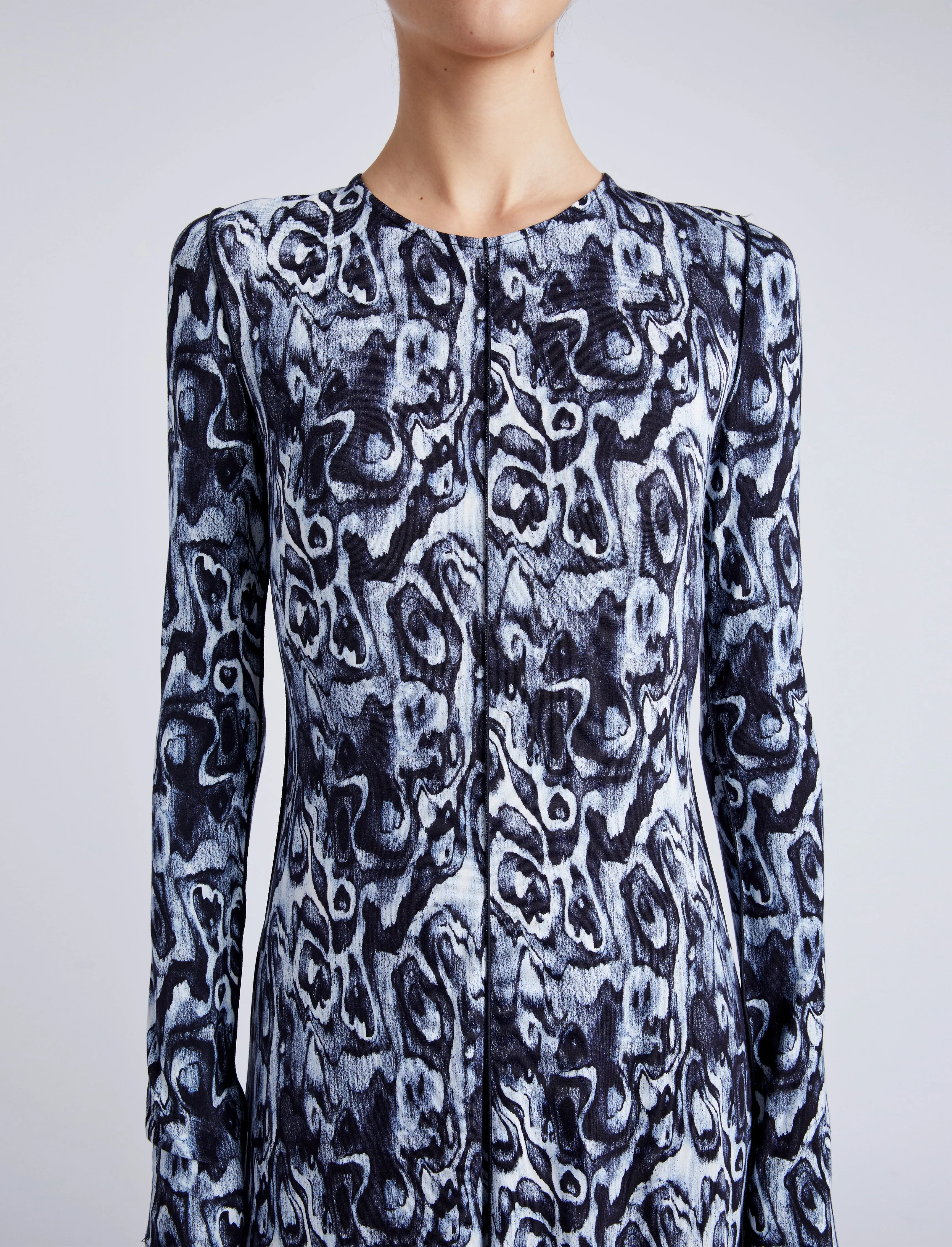 Atlas Dress in Printed Jersey sold by Proenza Schouler product image thumbnail 5
