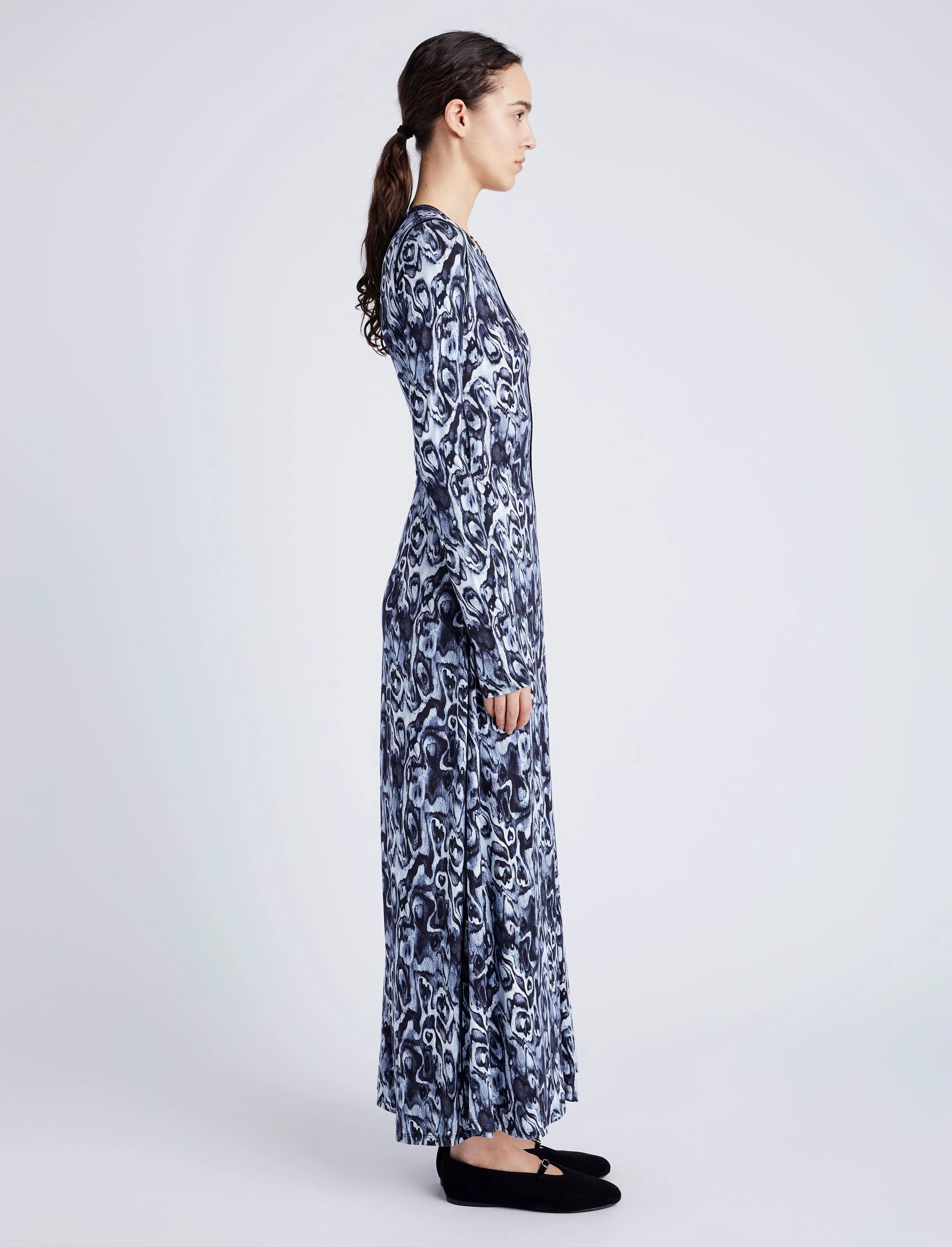 Atlas Dress in Printed Jersey sold by Proenza Schouler product image thumbnail 3