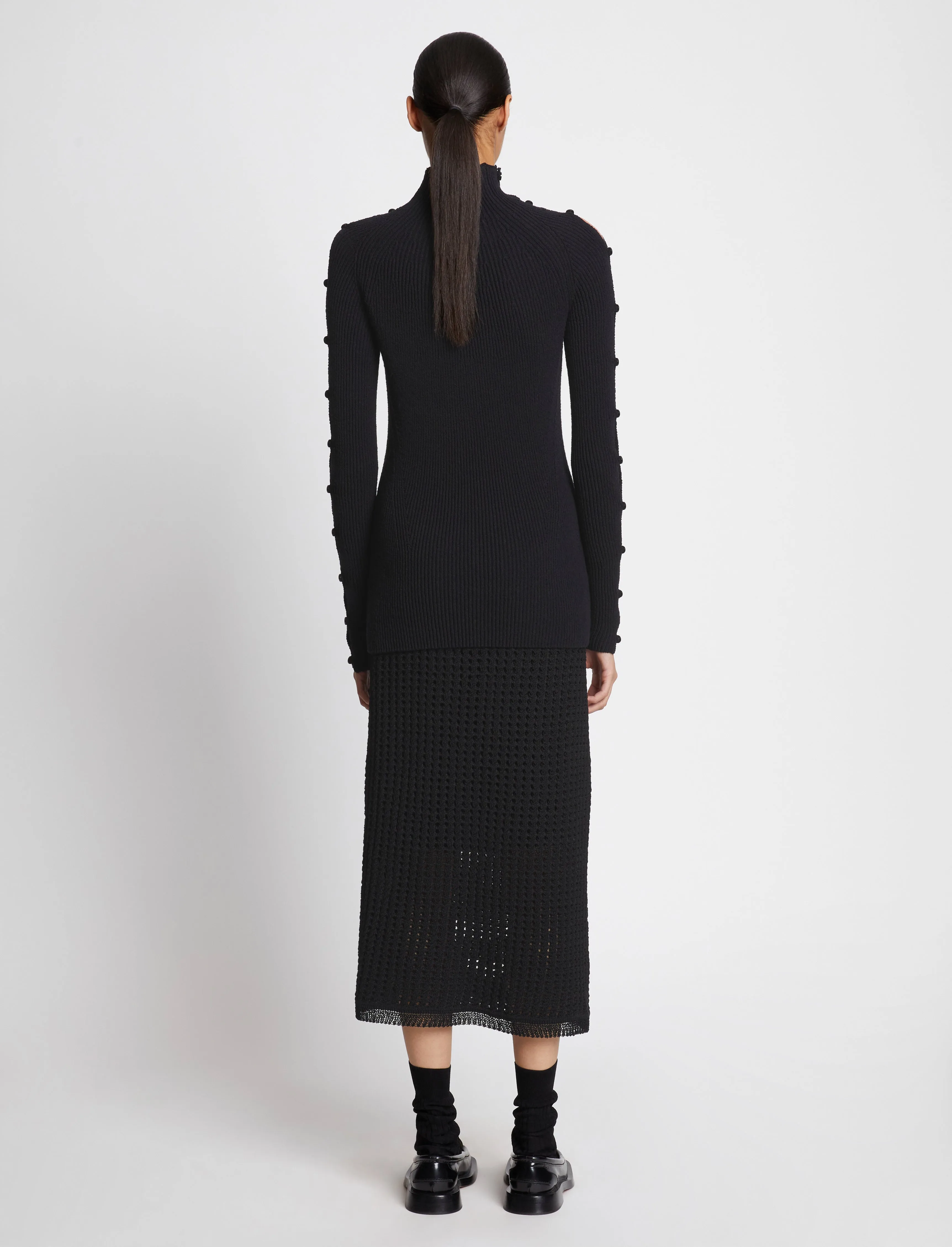 Cotton Rib Turtleneck Sweater sold by Proenza Schouler product image thumbnail 5