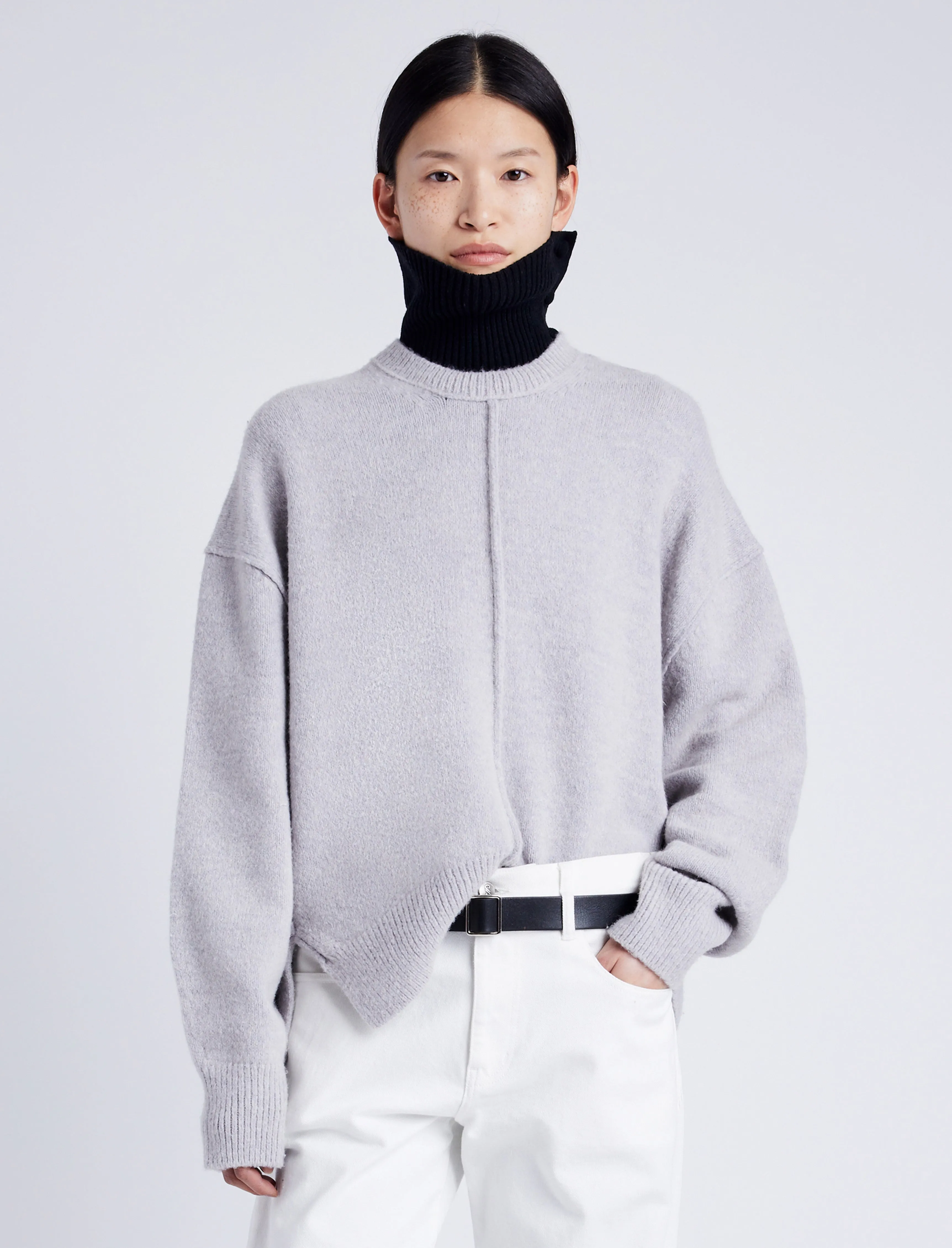 Kellen Knit Sweater in Wool Blend sold by Proenza Schouler product image thumbnail 2