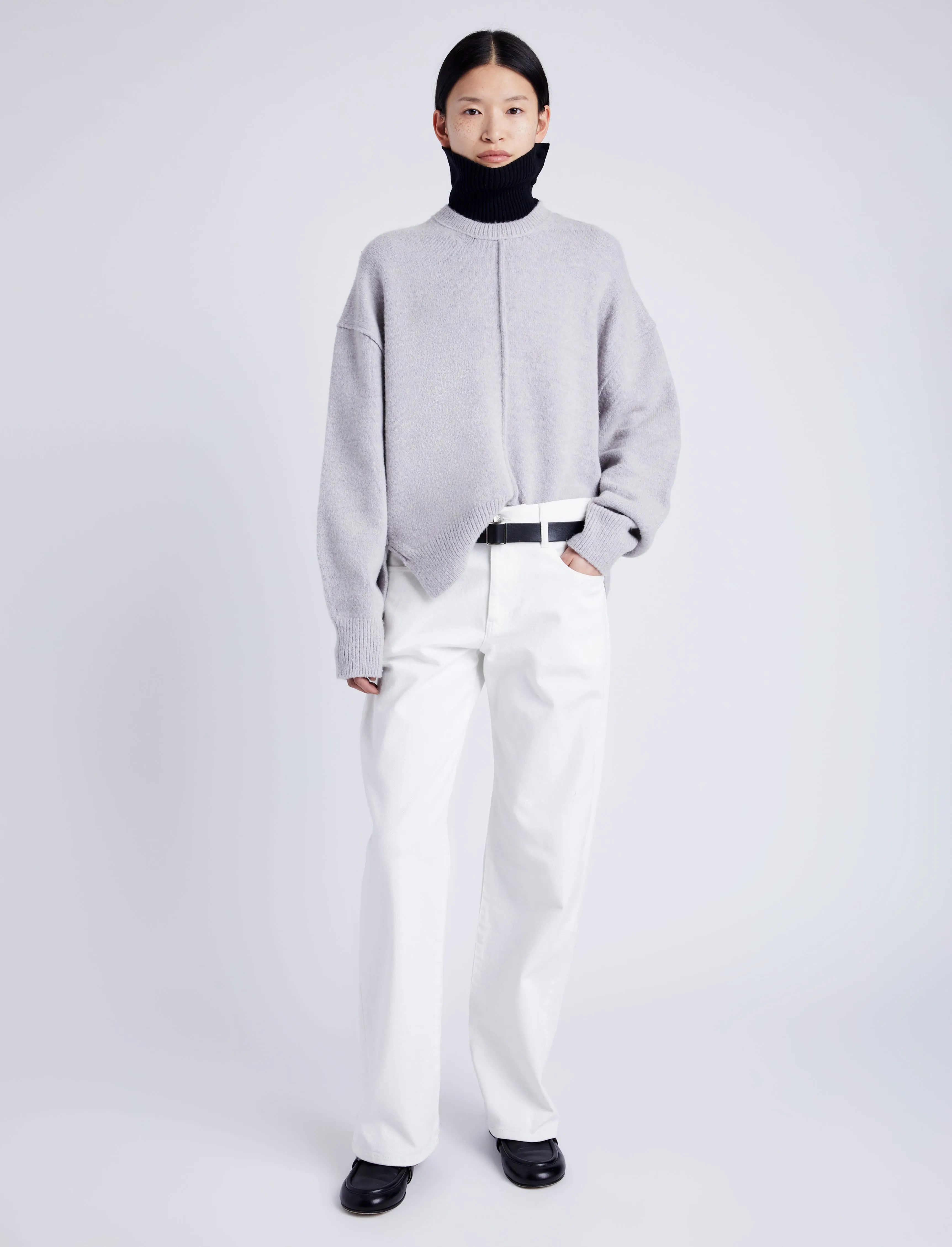 Kellen Knit Sweater in Wool Blend sold by Proenza Schouler product image thumbnail 3