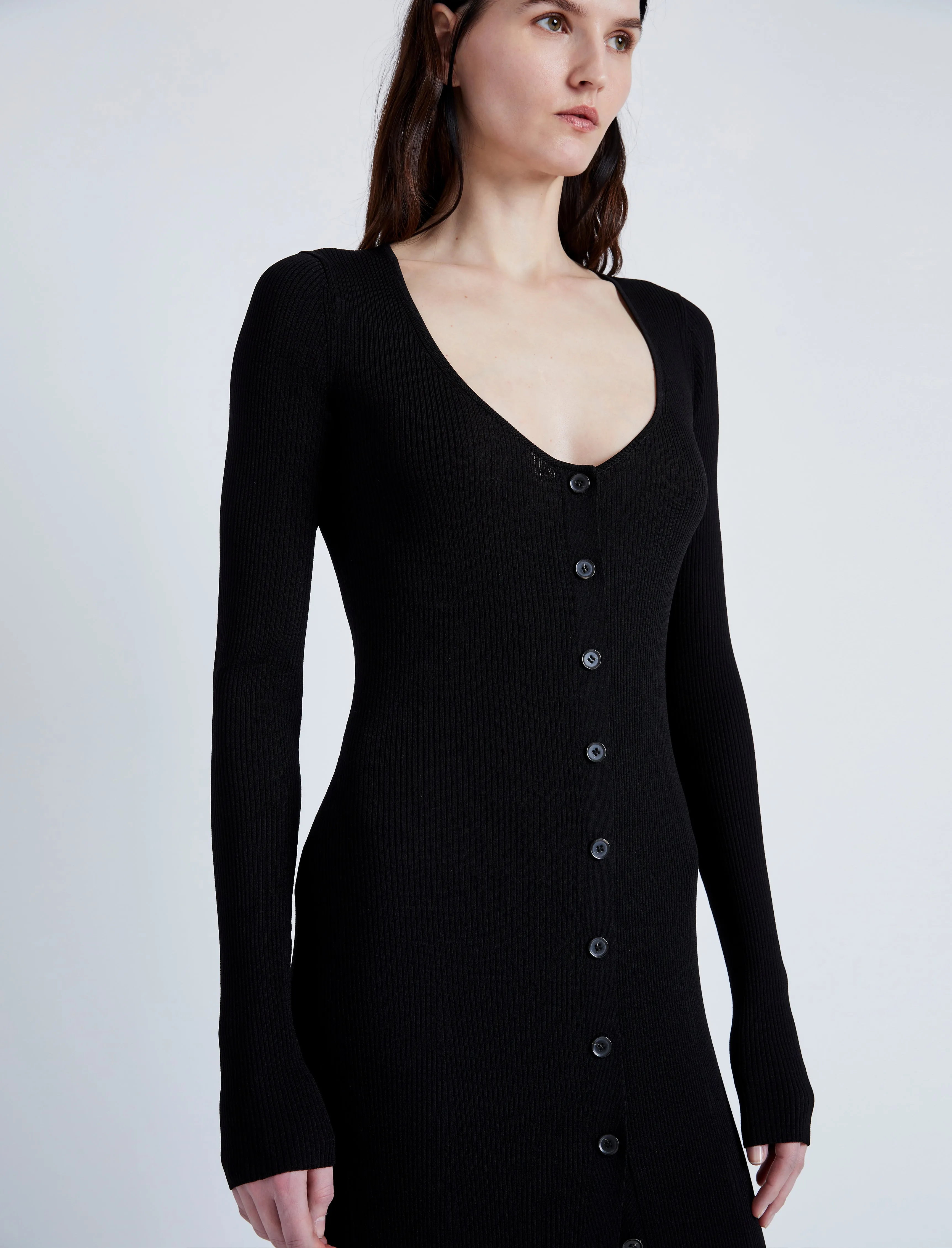 Athena Dress in Silk Viscose sold by Proenza Schouler product image thumbnail 5