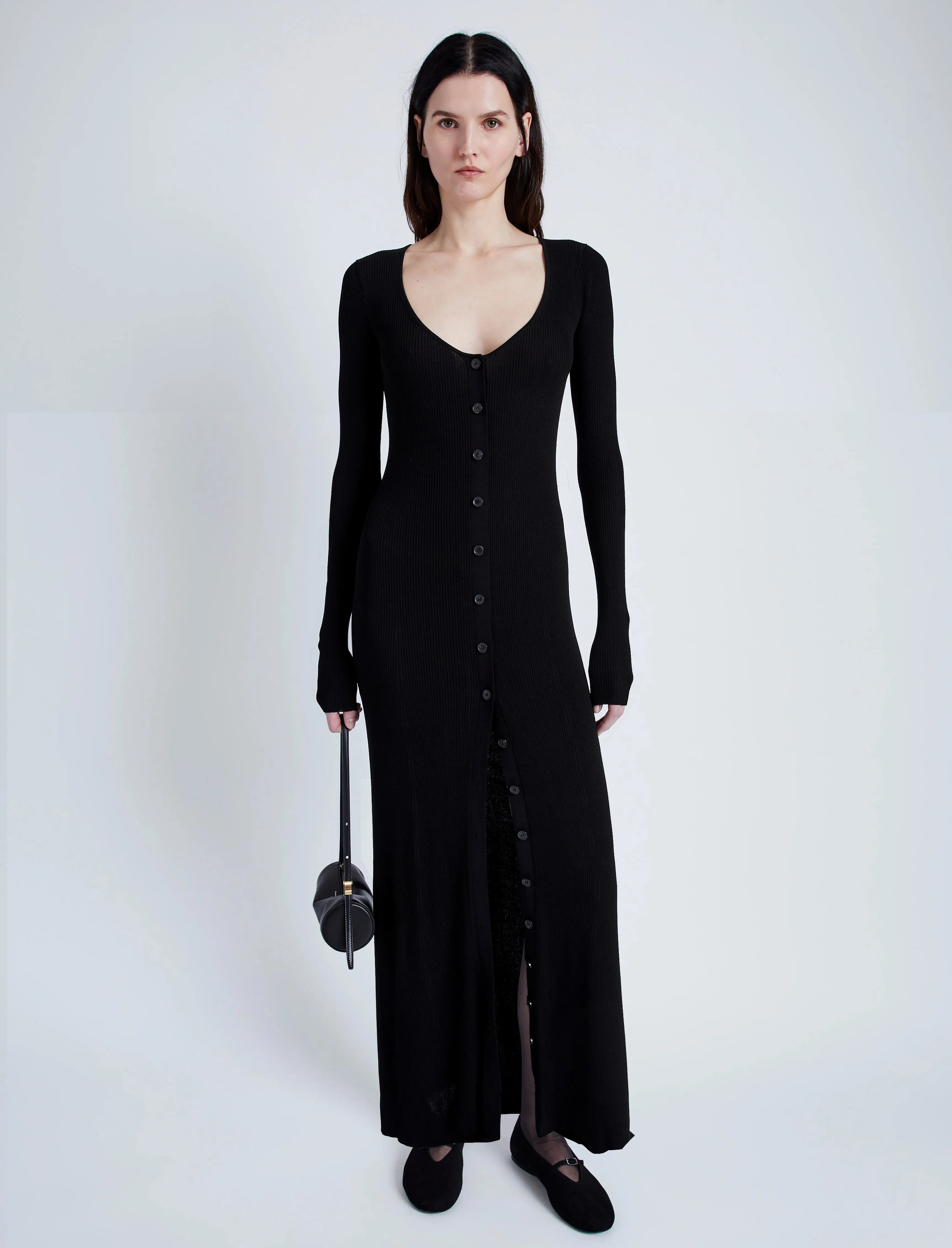 Athena Dress in Silk Viscose sold by Proenza Schouler product image thumbnail 2