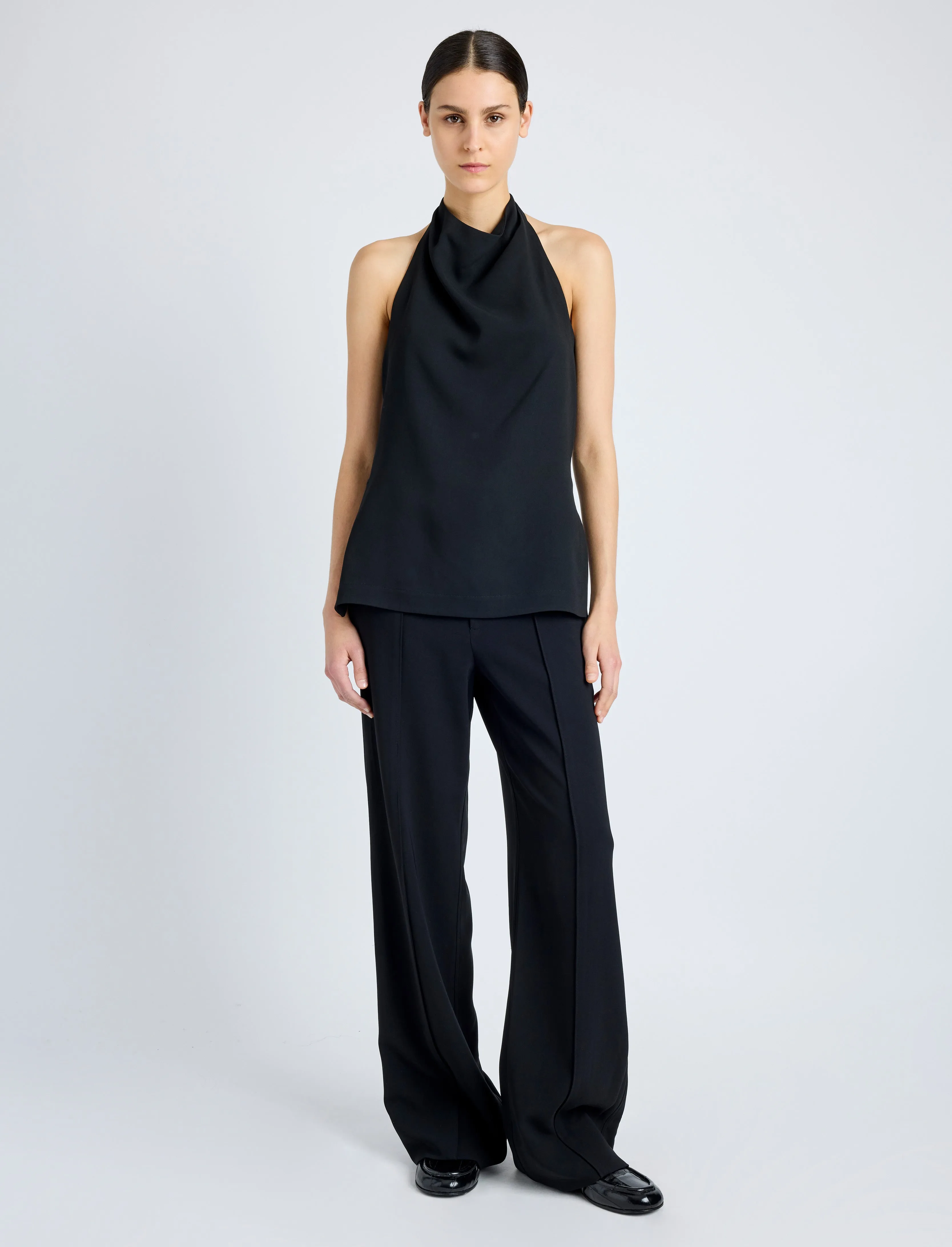 Theda Top in Printed Viscose Crepe sold by Proenza Schouler product image thumbnail 3