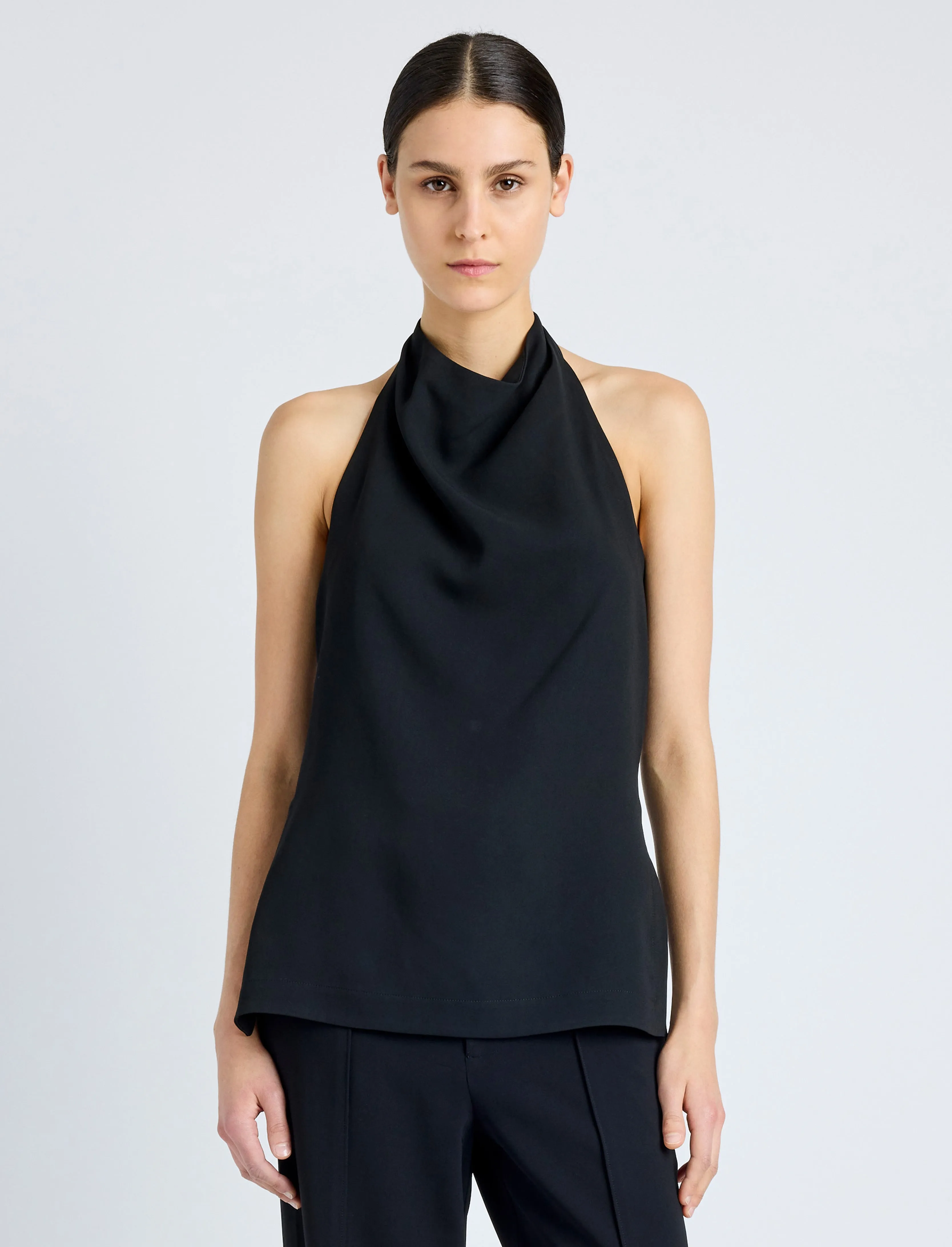 Theda Top in Printed Viscose Crepe sold by Proenza Schouler product image thumbnail 2