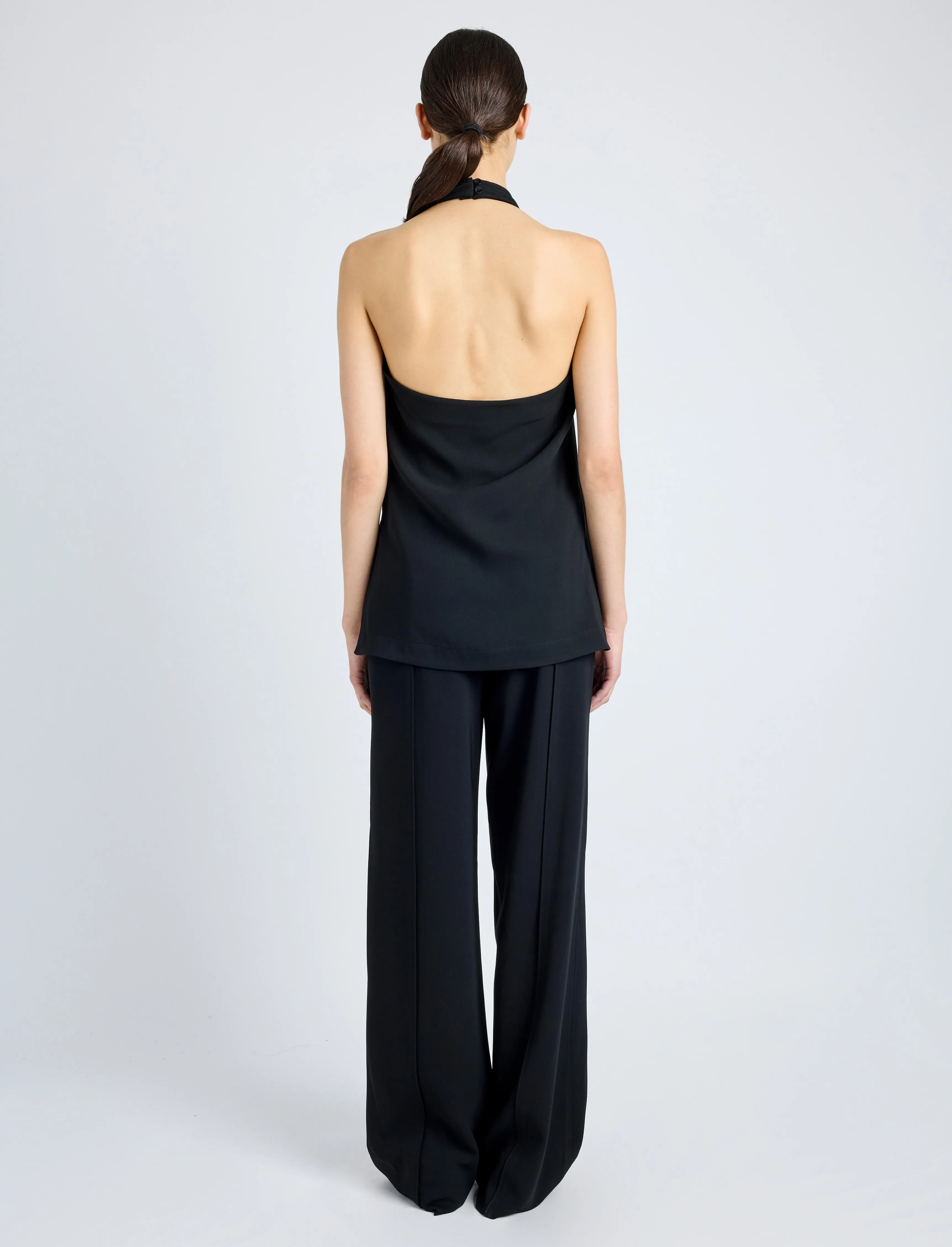 Theda Top in Printed Viscose Crepe sold by Proenza Schouler product image thumbnail 5