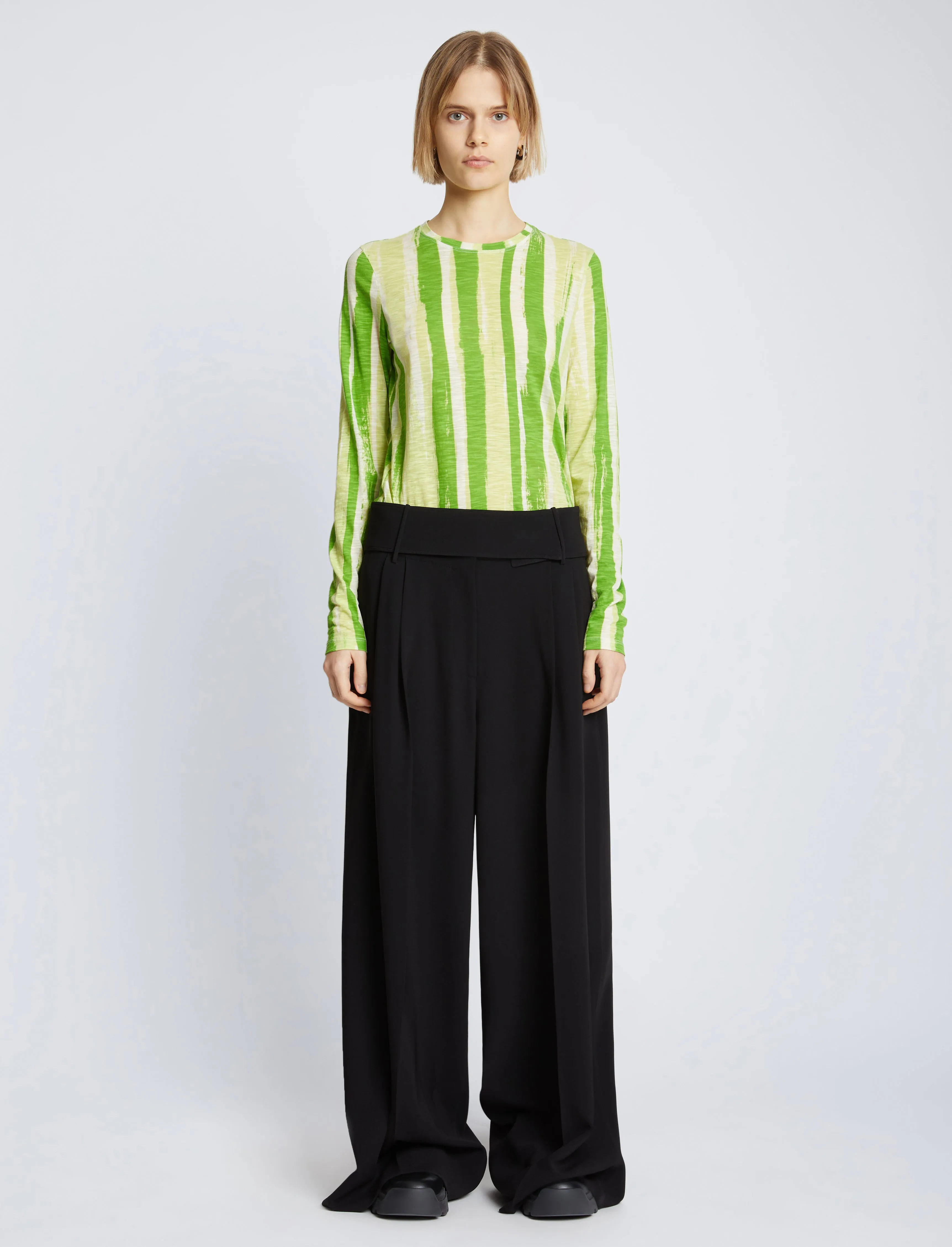 Painted Stripe T-Shirt sold by Proenza Schouler product image thumbnail 3