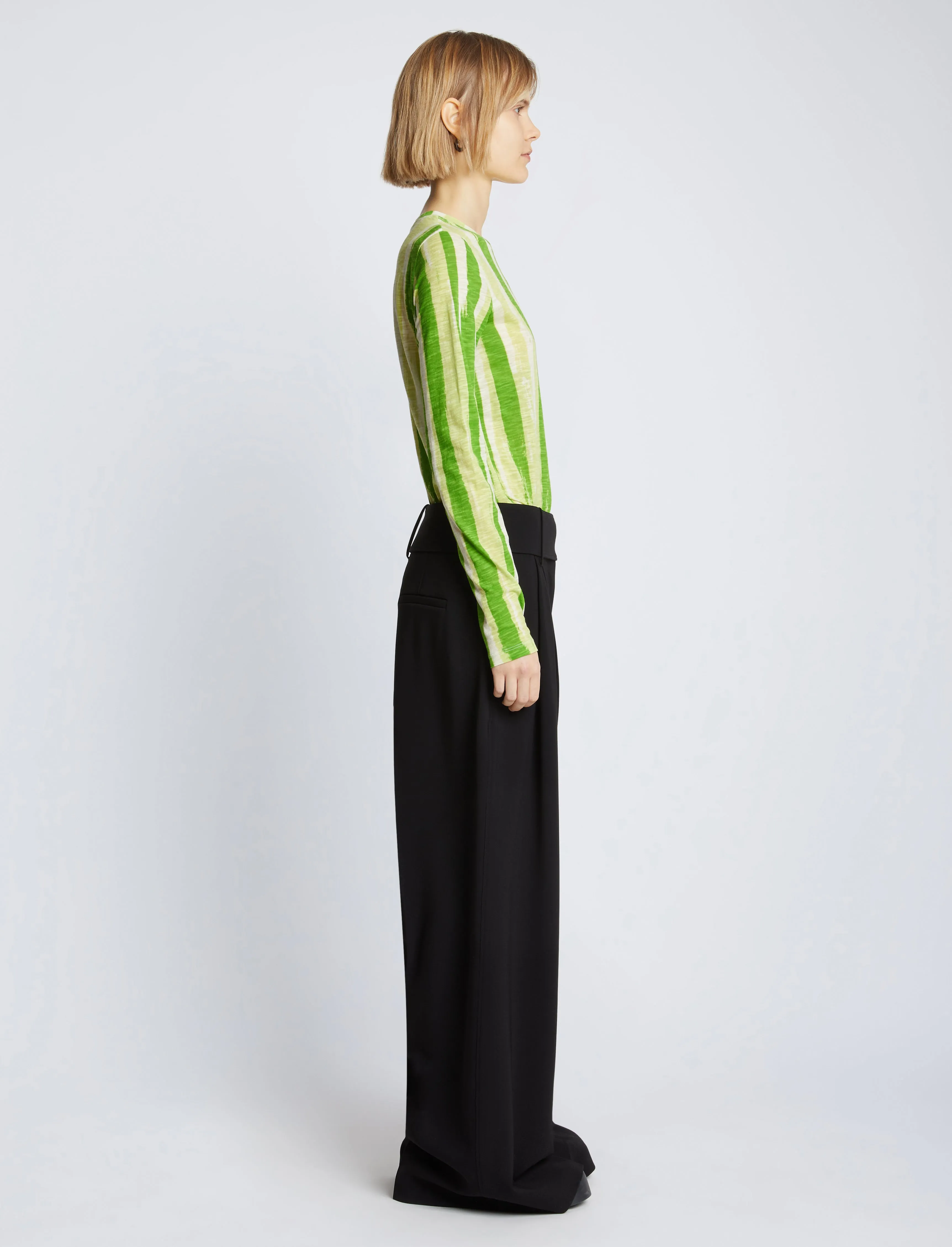 Painted Stripe T-Shirt sold by Proenza Schouler product image thumbnail 4