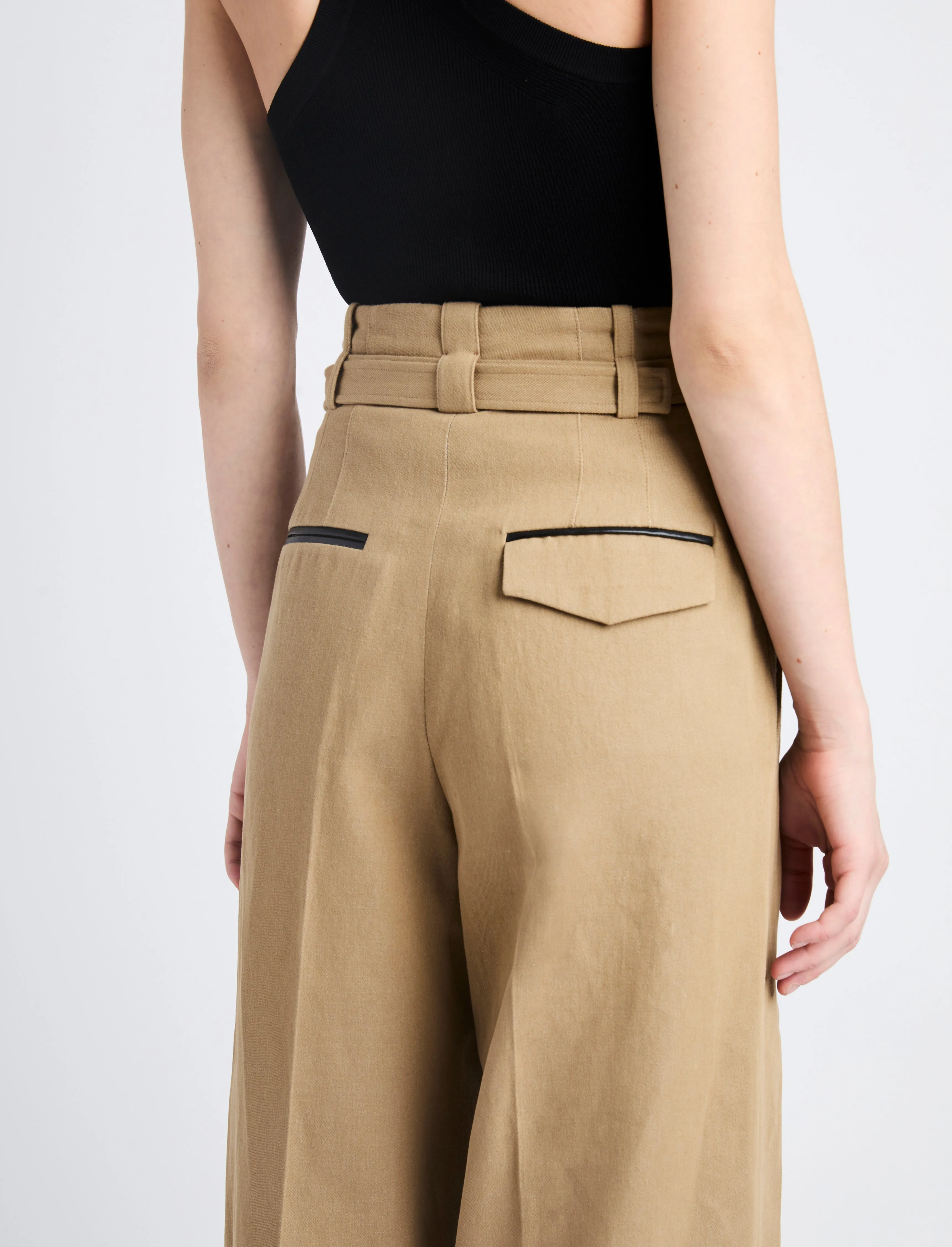 Dana Pant in Cotton Viscose sold by Proenza Schouler product image thumbnail 5