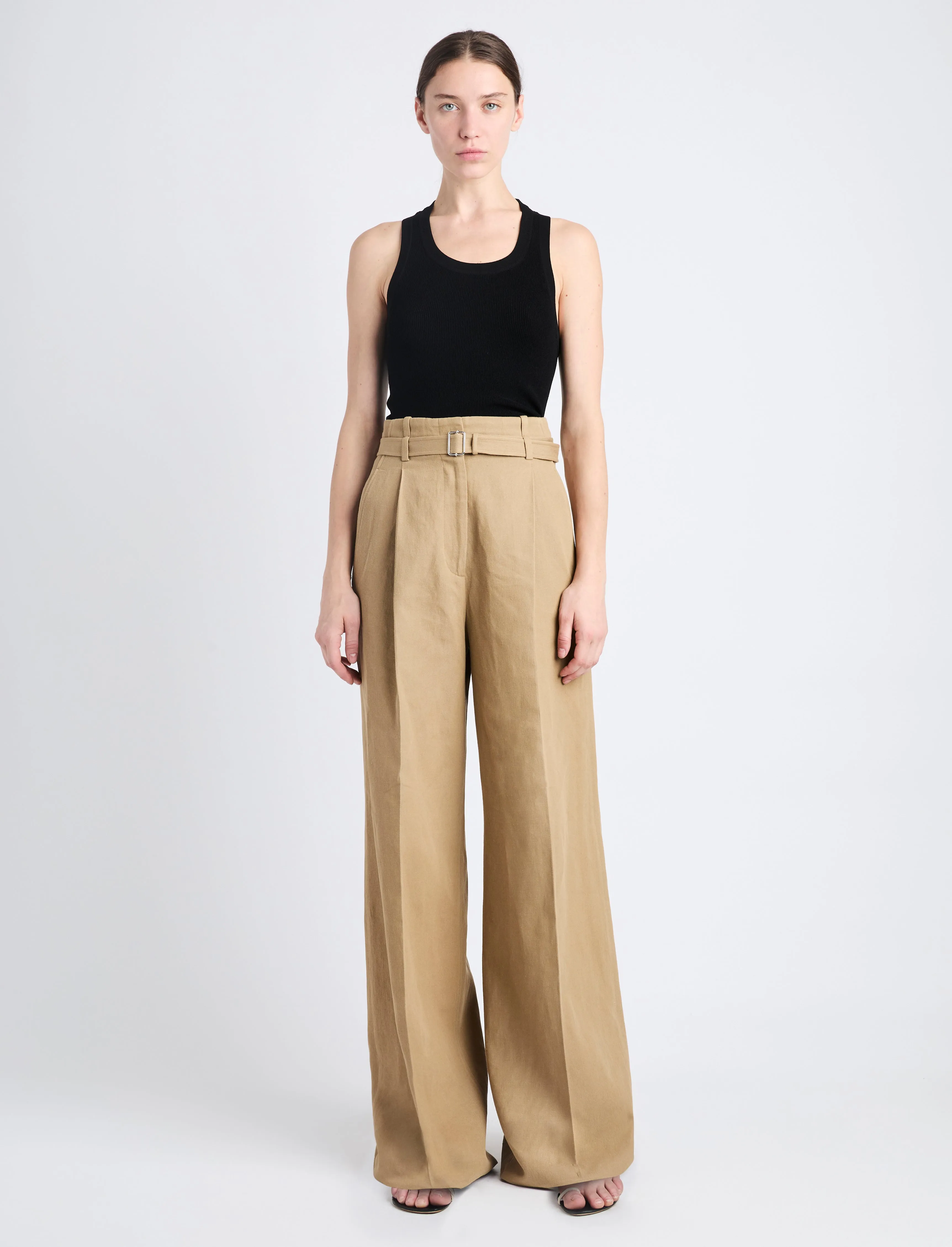 Dana Pant in Cotton Viscose sold by Proenza Schouler product image thumbnail 2