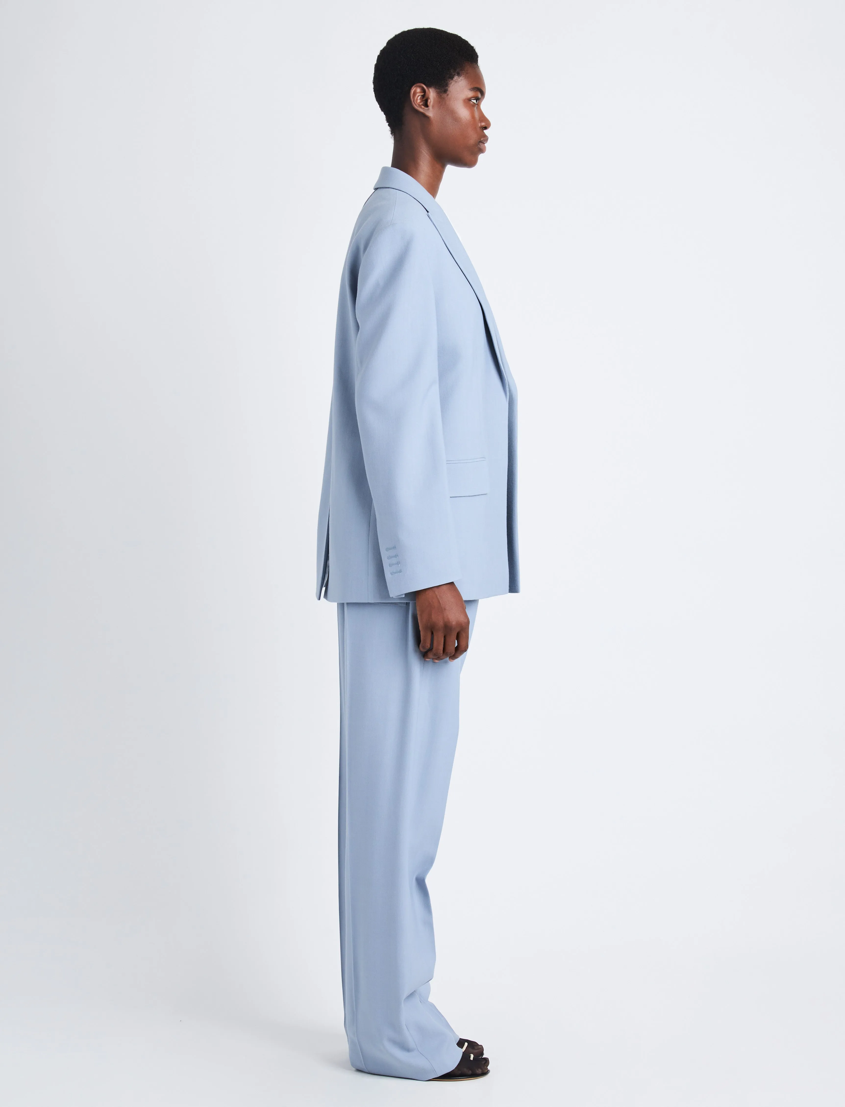 Devon Jacket in Viscose Wool sold by Proenza Schouler product image thumbnail 3