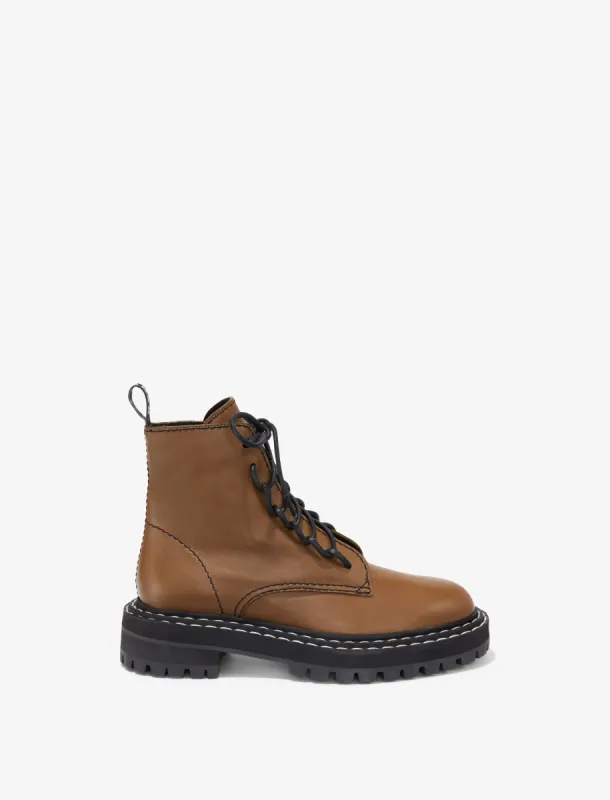 Lug Sole Combat Boots sold by Proenza Schouler
