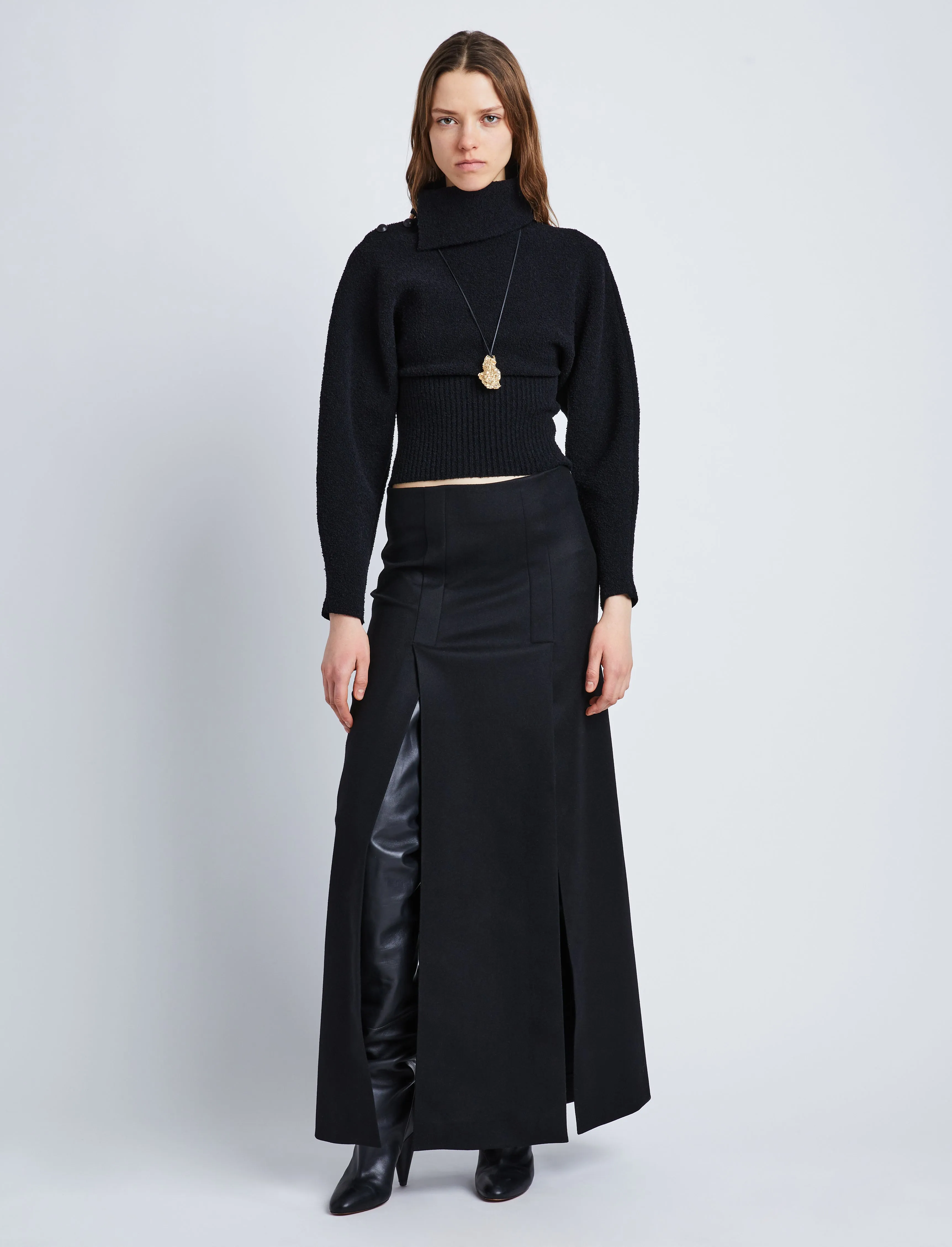 Wool Viscose Boucle Top sold by Proenza Schouler product image thumbnail 3