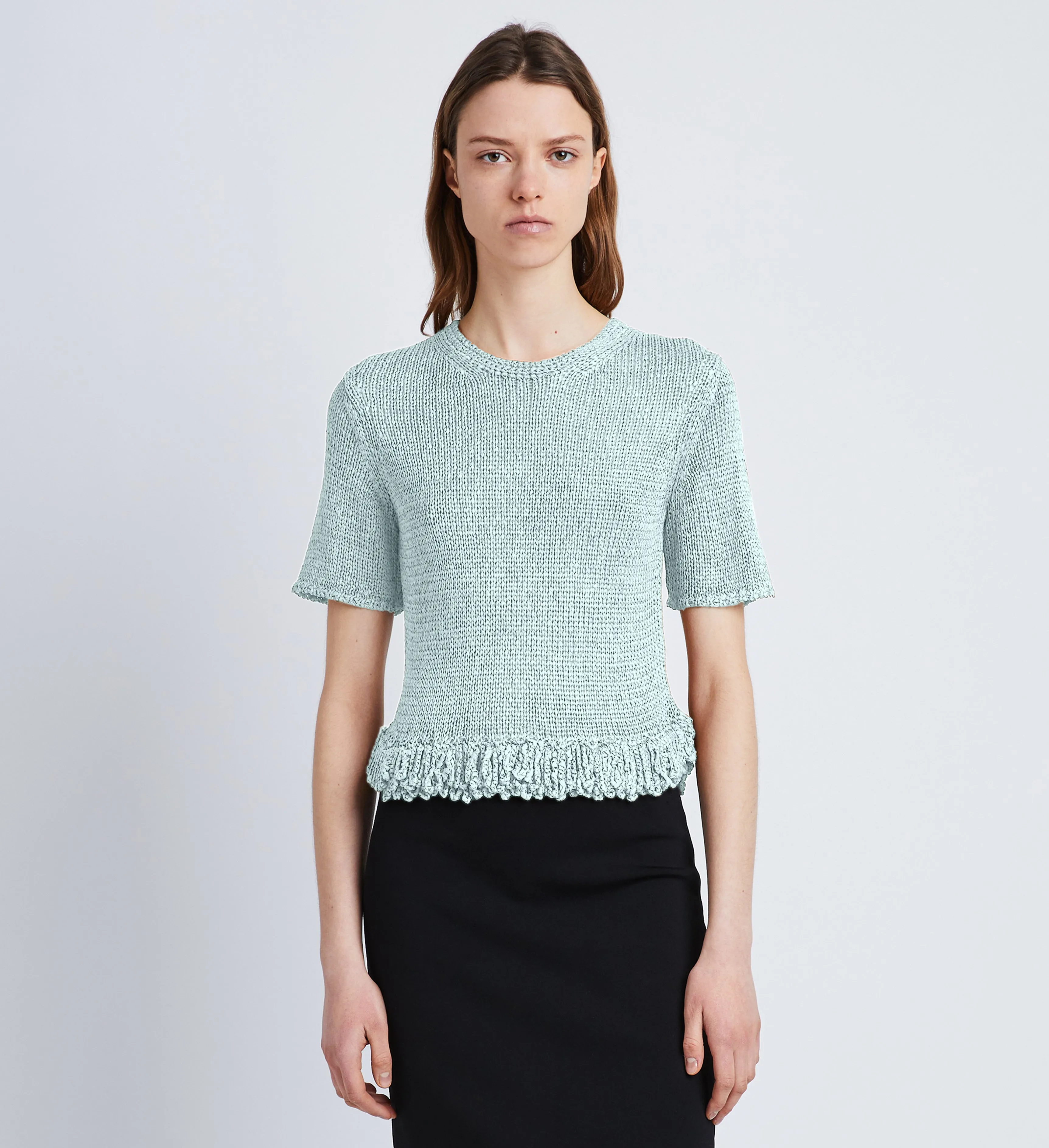 Ribbon Crochet Fringe Top sold by Proenza Schouler product image thumbnail 2