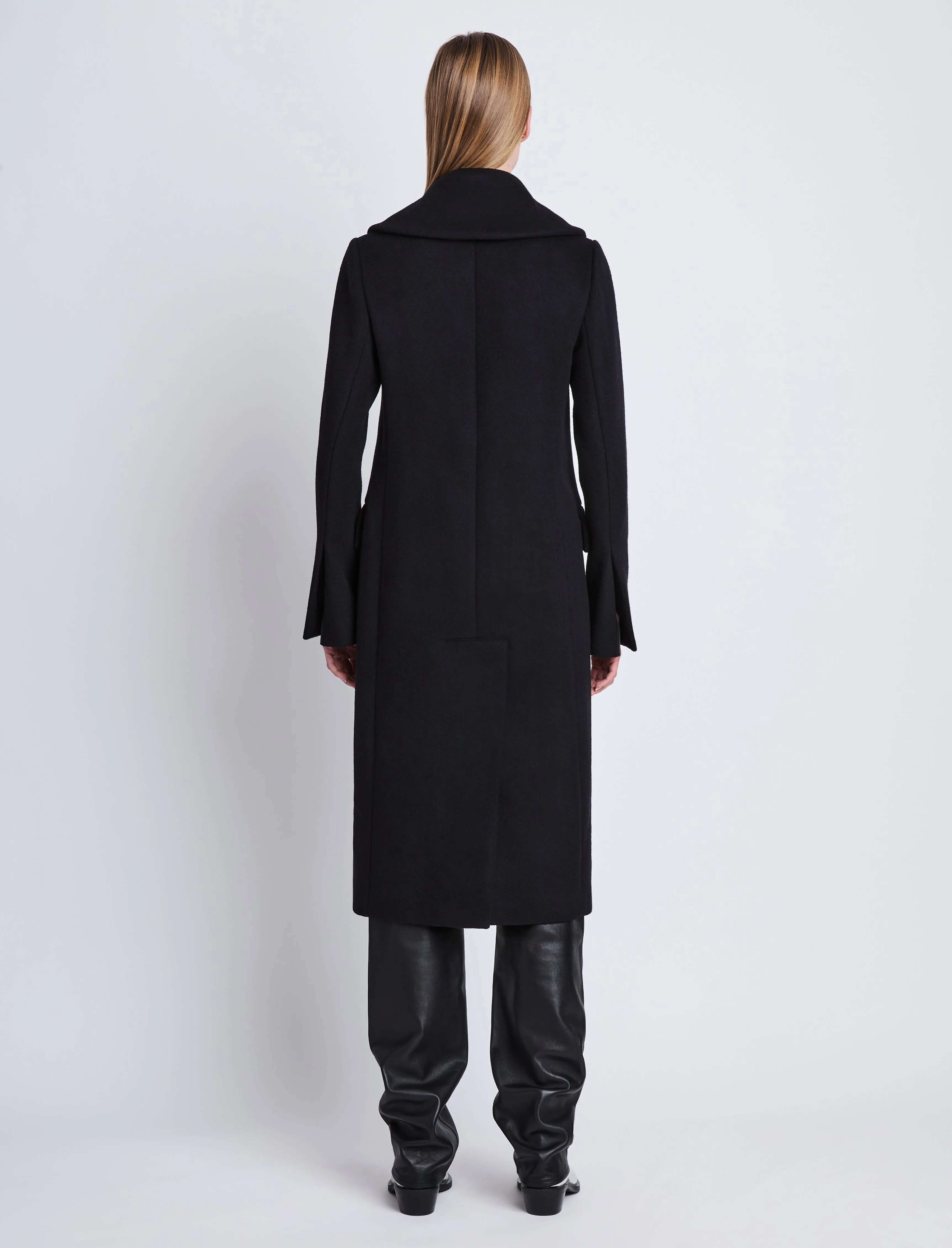 Louise Coat in Wool Cashmere sold by Proenza Schouler product image thumbnail 4