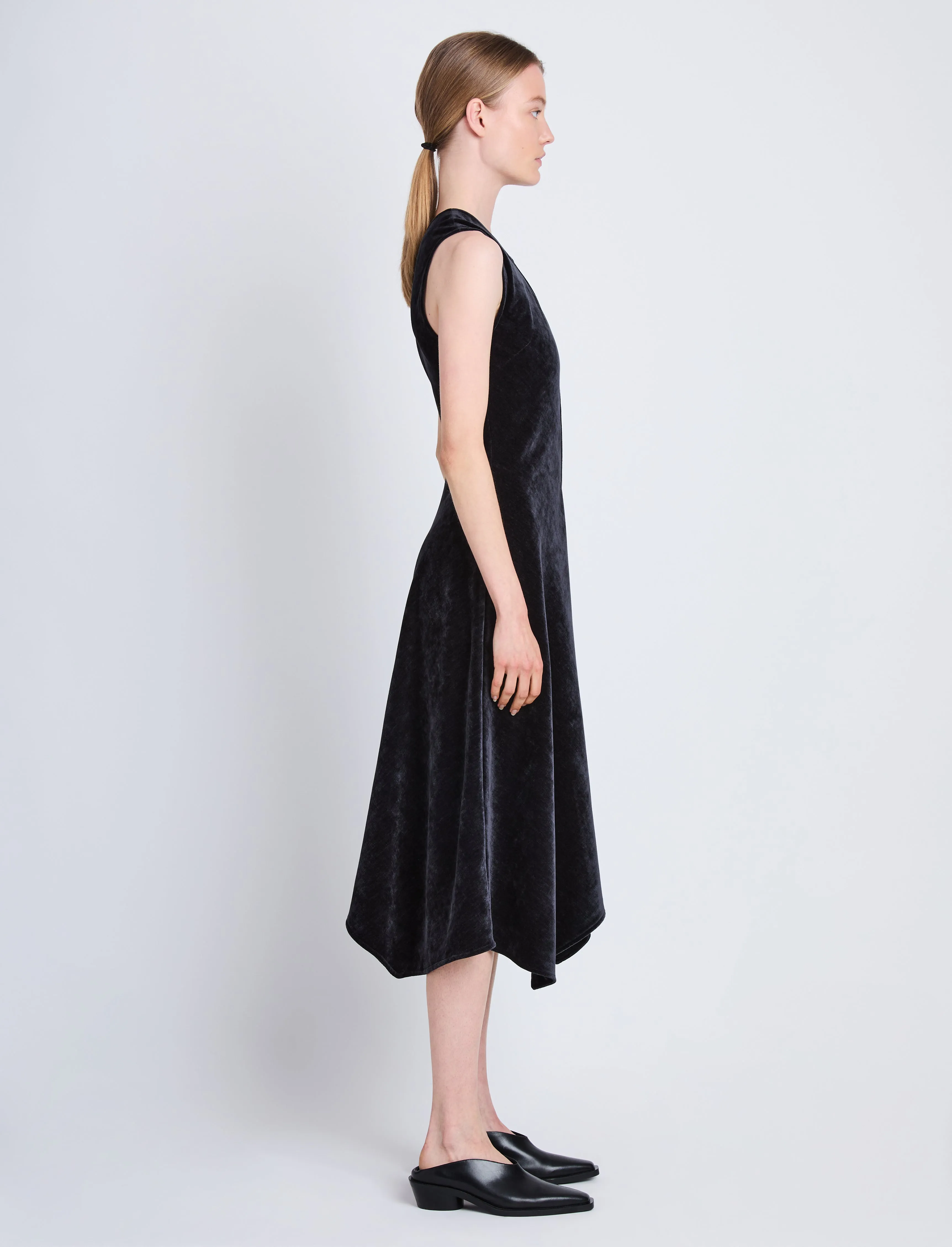 Layla Knit Dress in Chenille sold by Proenza Schouler product image thumbnail 3
