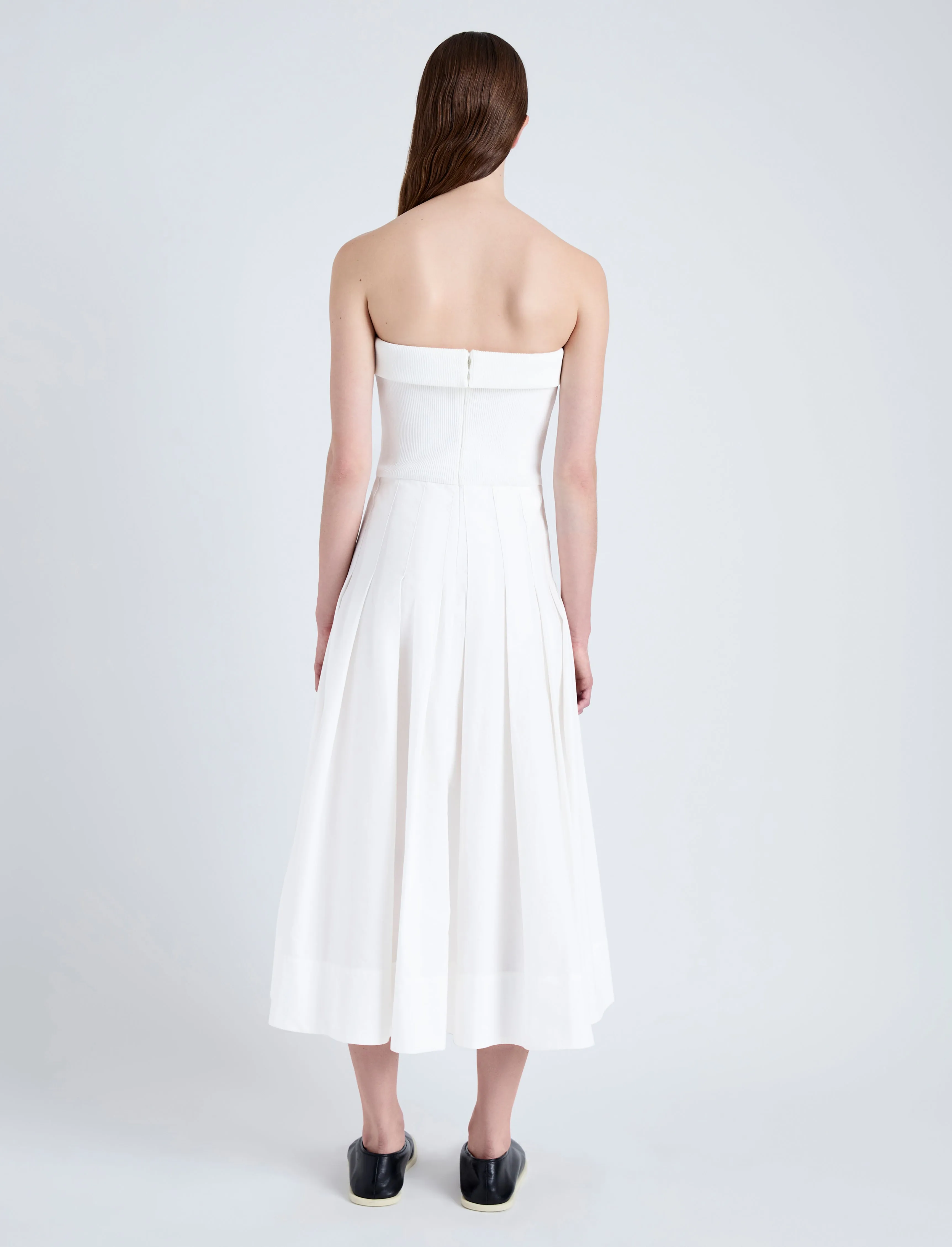 Warren Dress in Tech Poplin sold by Proenza Schouler product image thumbnail 4