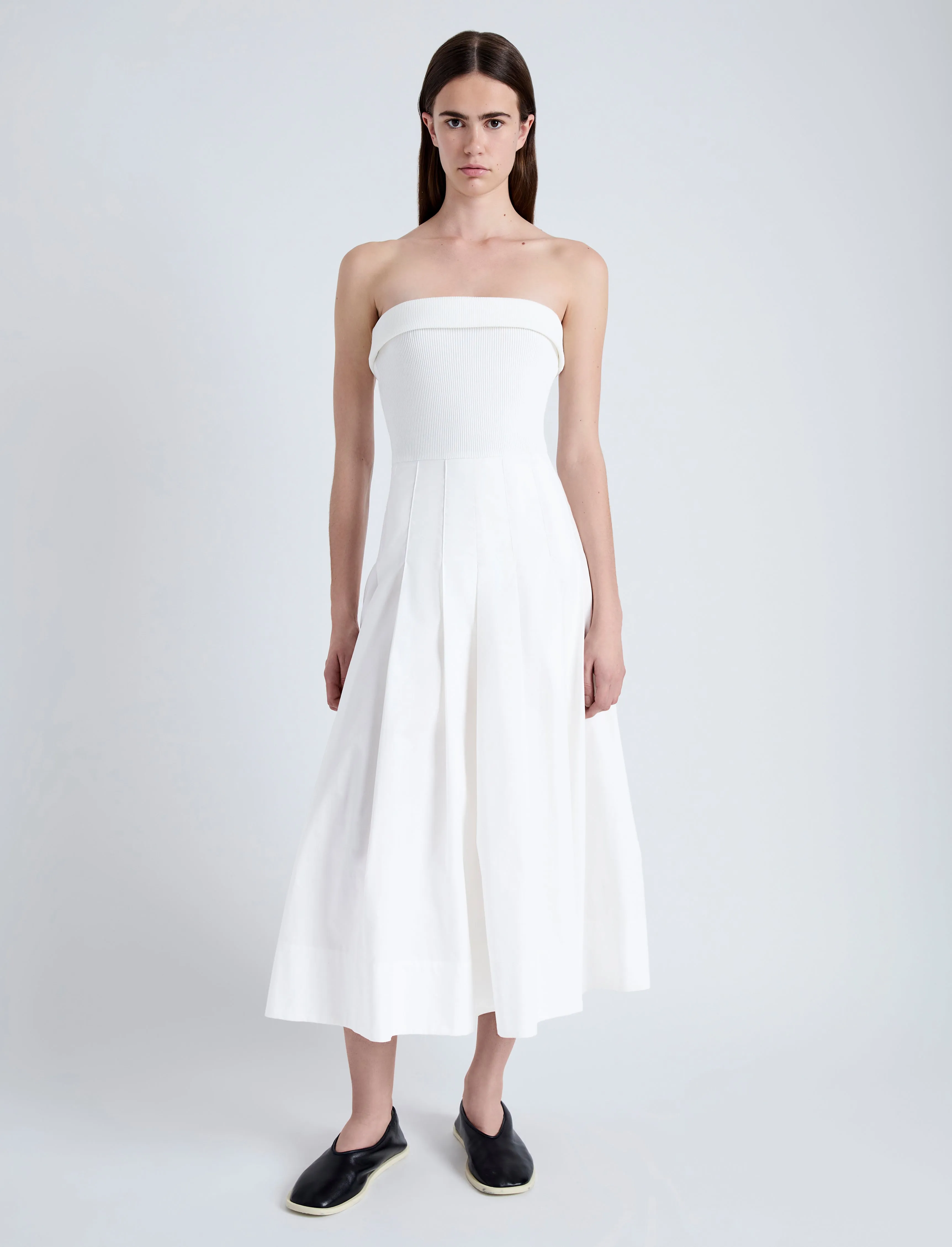 Warren Dress in Tech Poplin sold by Proenza Schouler product image thumbnail 2