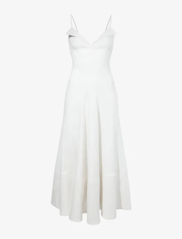 Ruby Dress in Eco Stretch Linen Viscose sold by Proenza Schouler