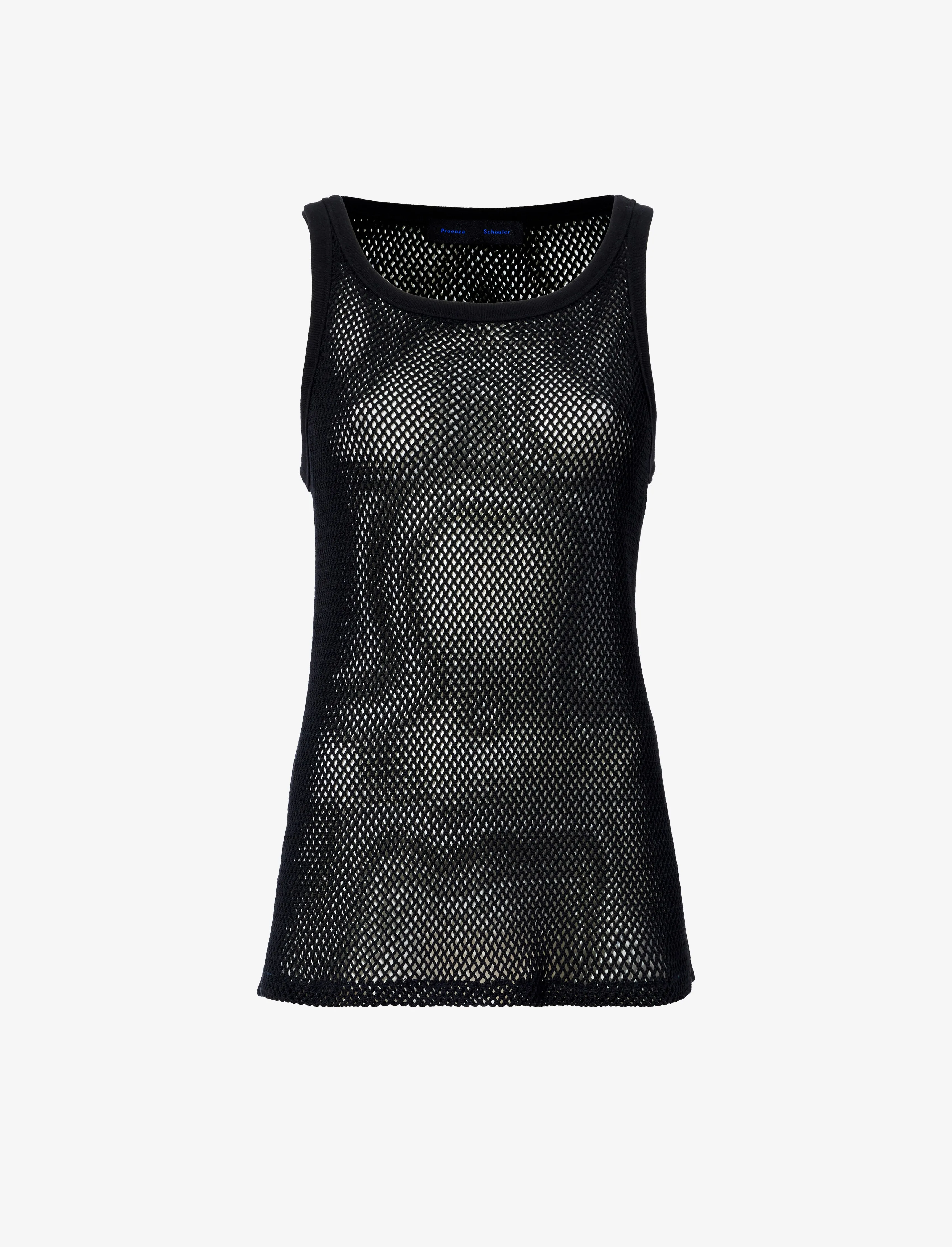 Kiki Tank in Cotton Mesh sold by Proenza Schouler