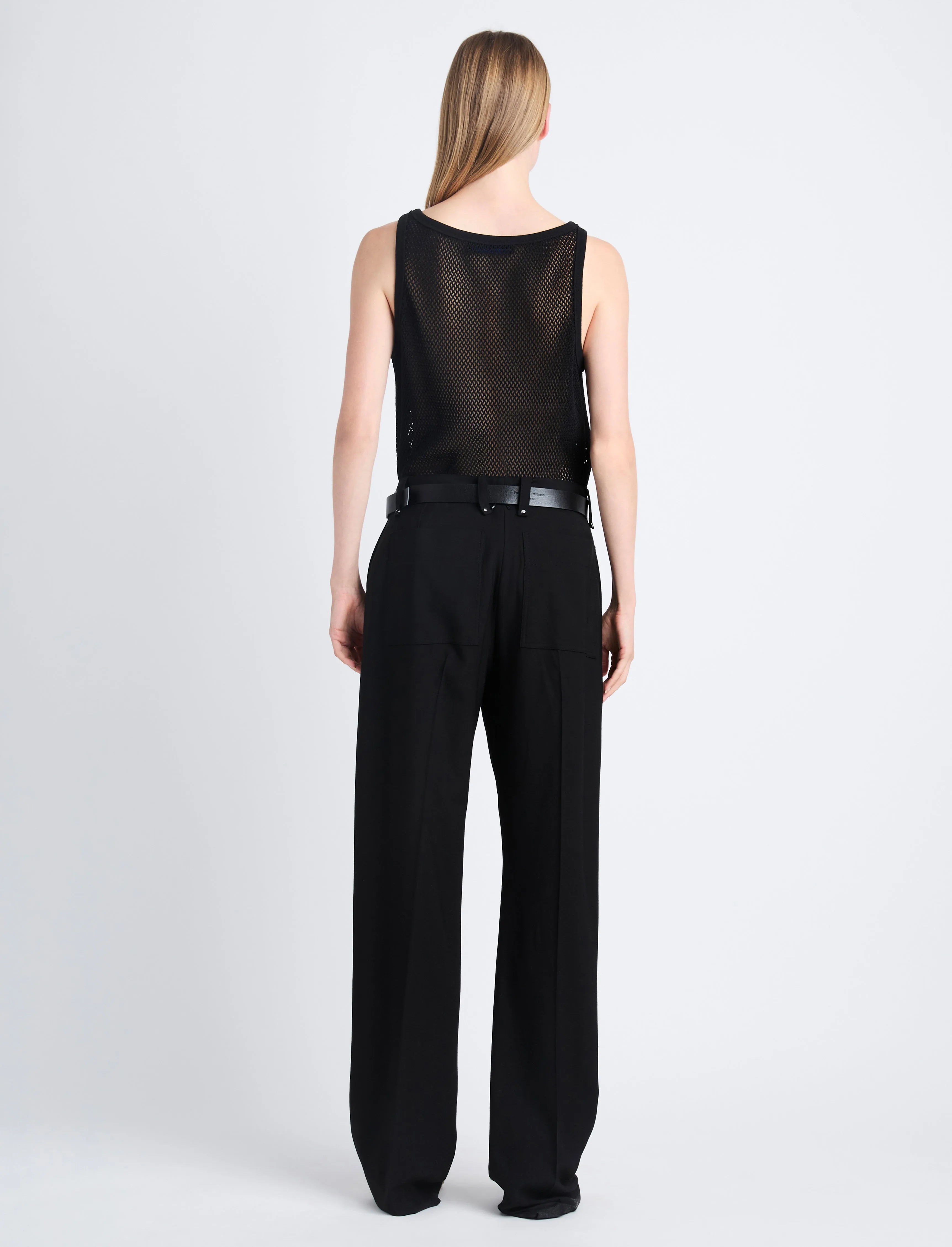 Kiki Tank in Cotton Mesh sold by Proenza Schouler product image thumbnail 4