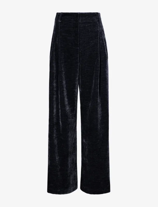 Aria Pant in Chenille Suiting sold by Proenza Schouler