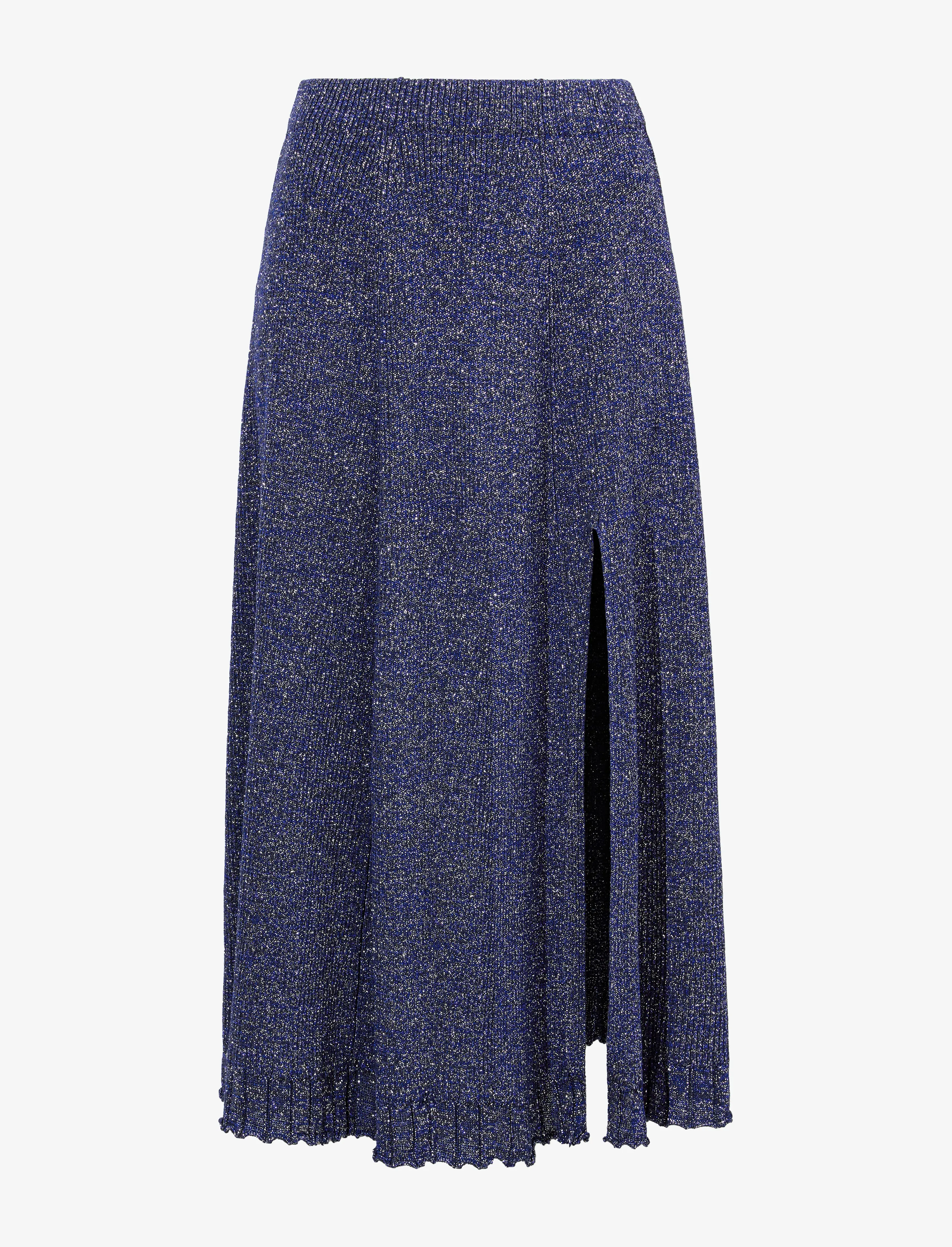 Lidia Knit Skirt in Marled Lurex sold by Proenza Schouler
