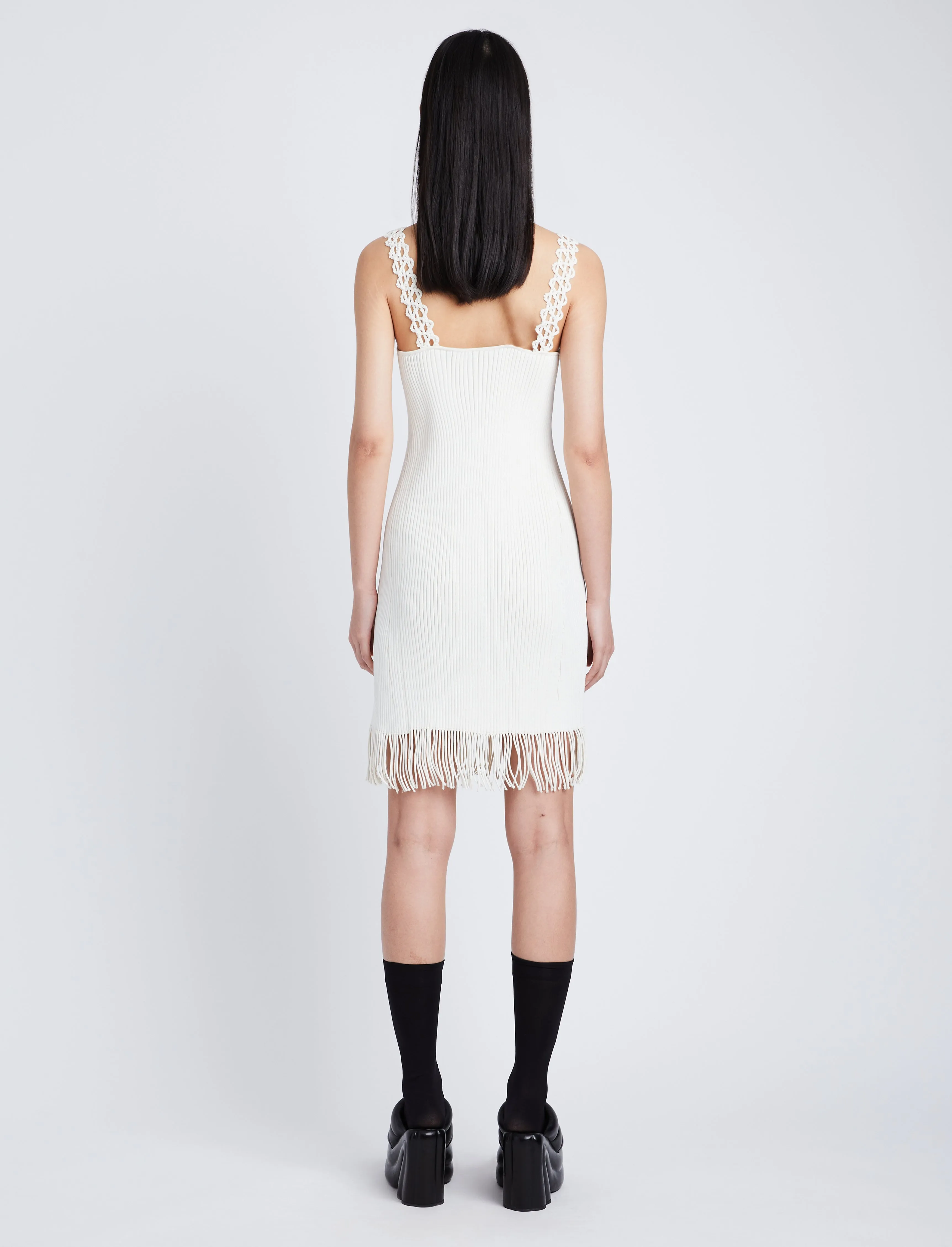 Embroidered Viscose Knit Dress sold by Proenza Schouler product image thumbnail 4