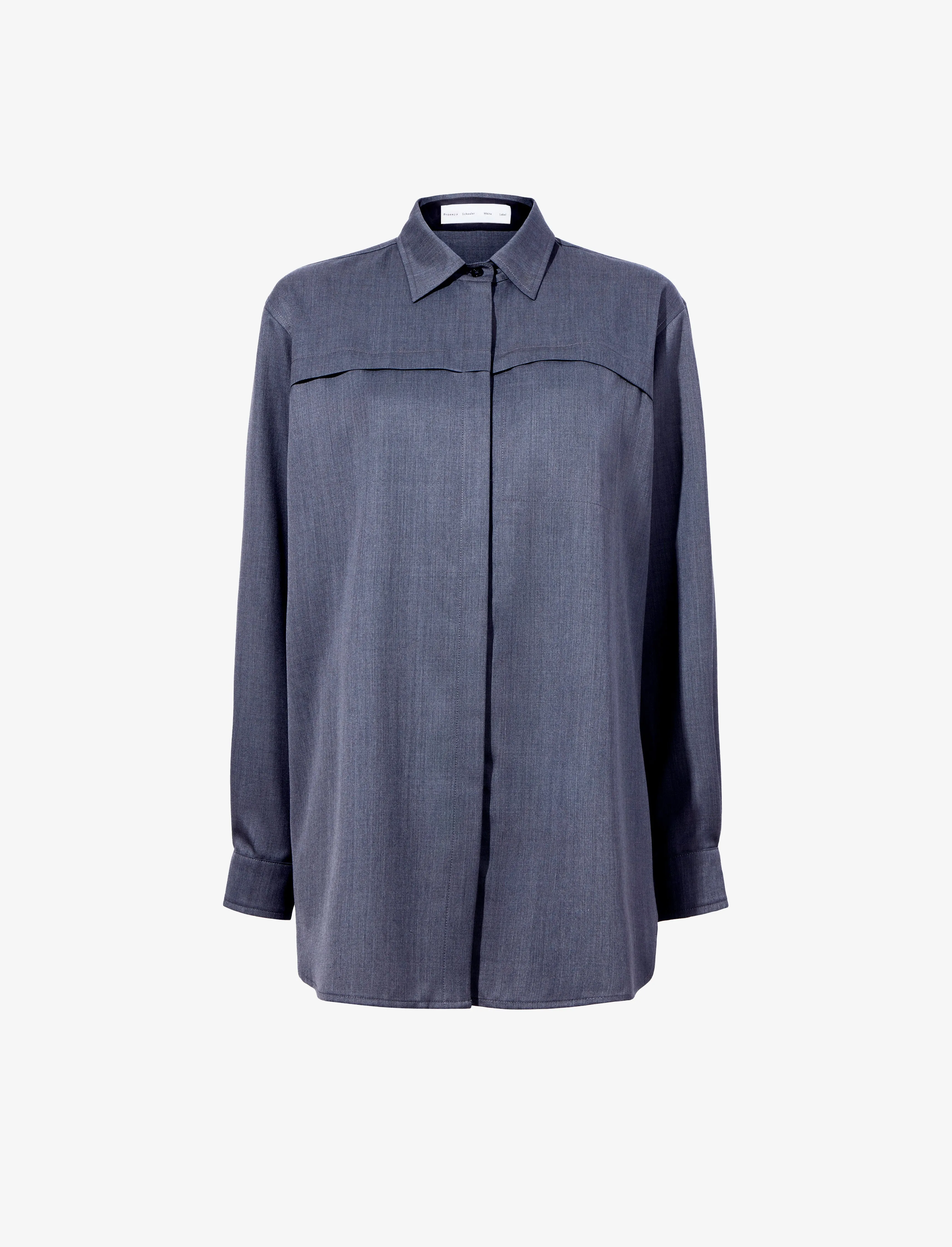 Rose Shirt in Fine Wool sold by Proenza Schouler