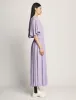 Viscose Crepe Gathered Jersey Dress - LAVENDER sold by Proenza Schouler