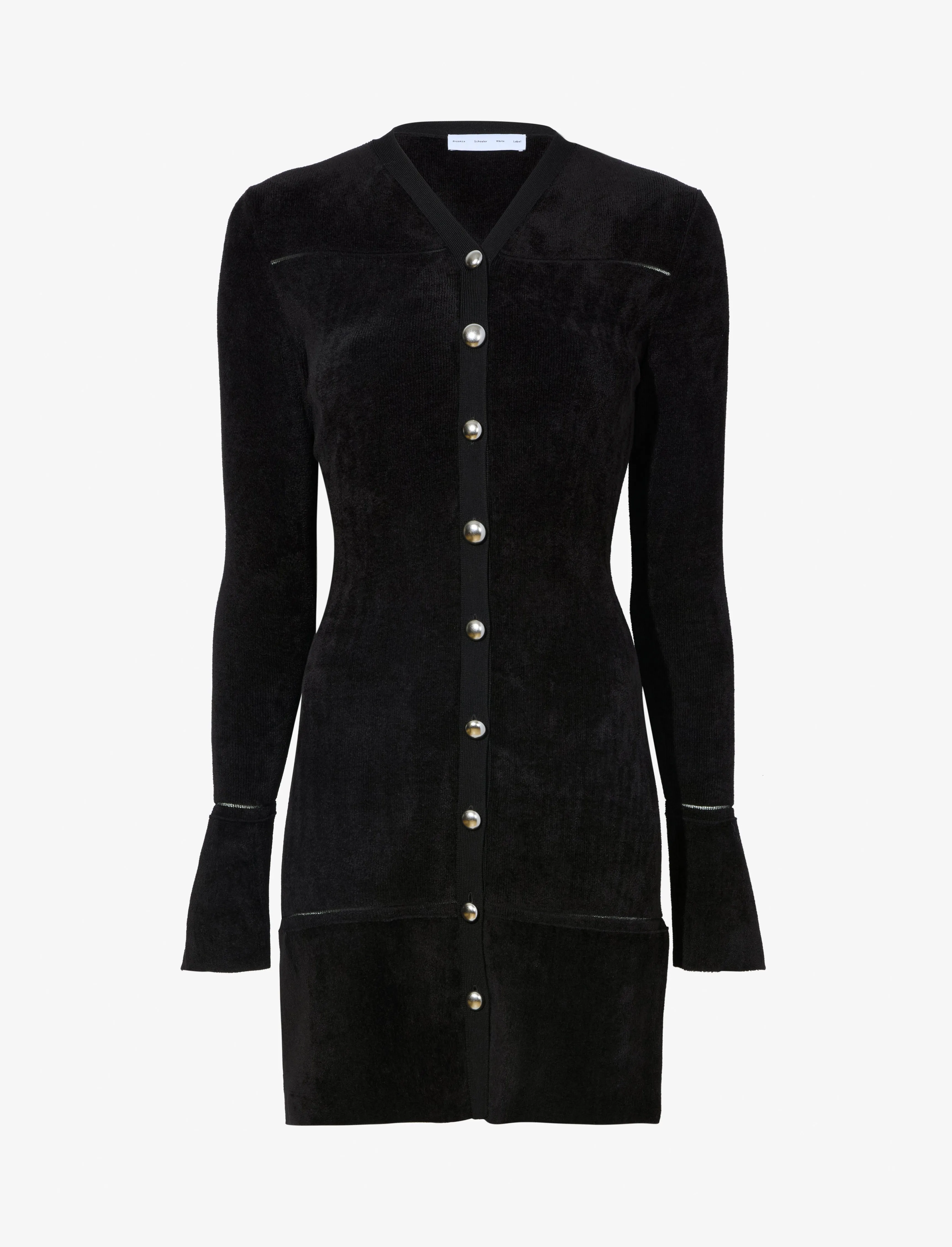 Lucille Cardigan in Chenille sold by Proenza Schouler