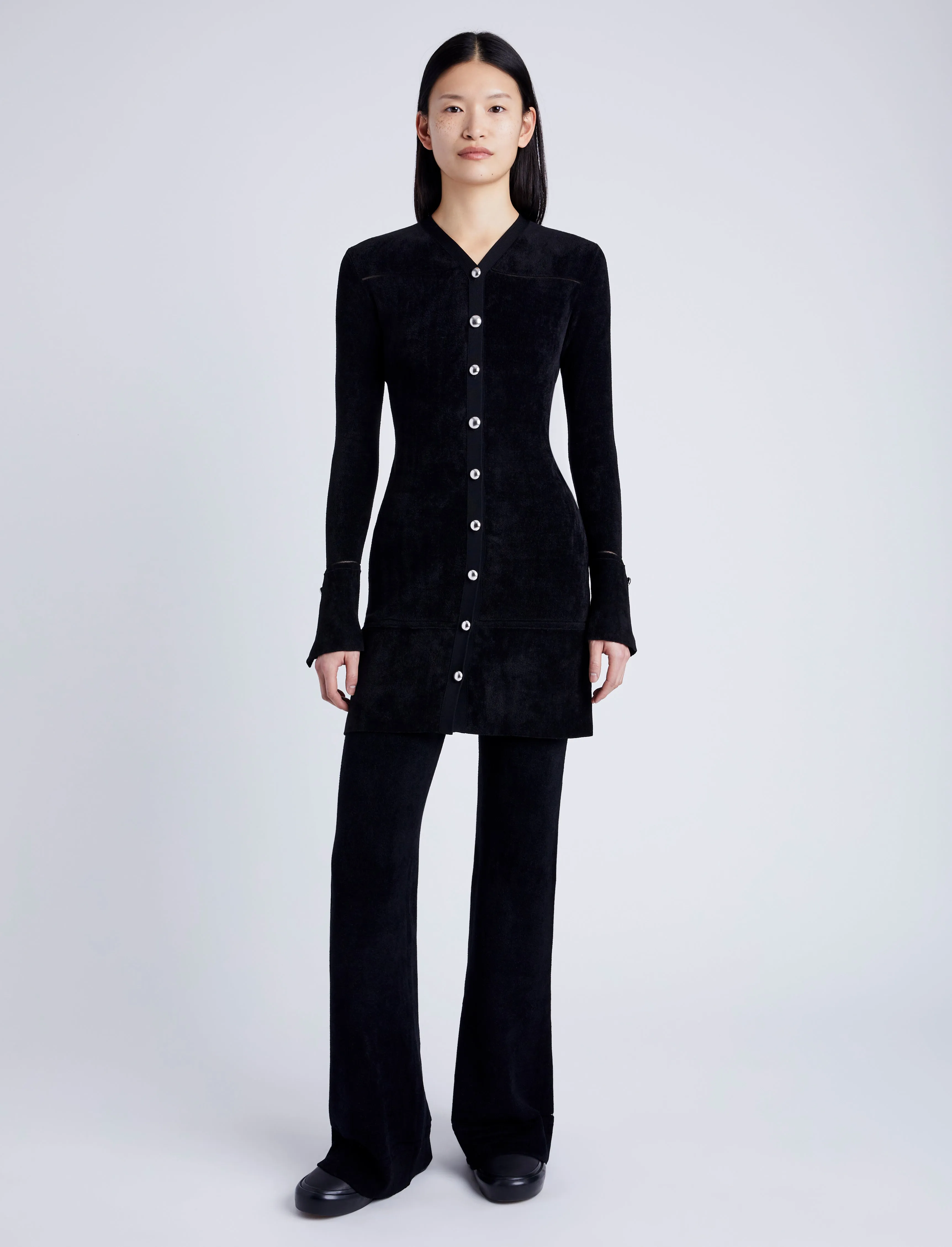 Lucille Cardigan in Chenille sold by Proenza Schouler product image thumbnail 2