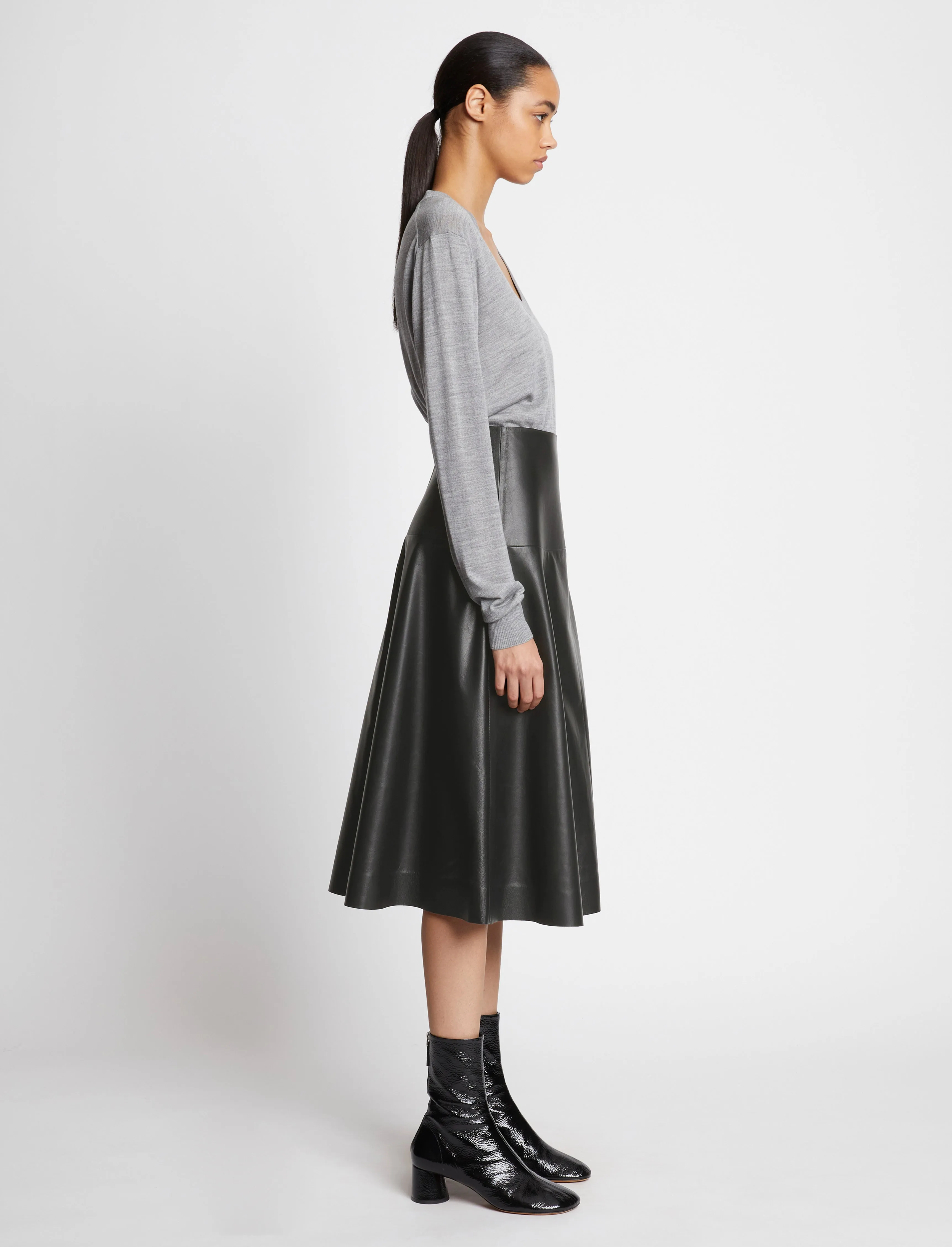 Leather Skirt sold by Proenza Schouler product image thumbnail 3