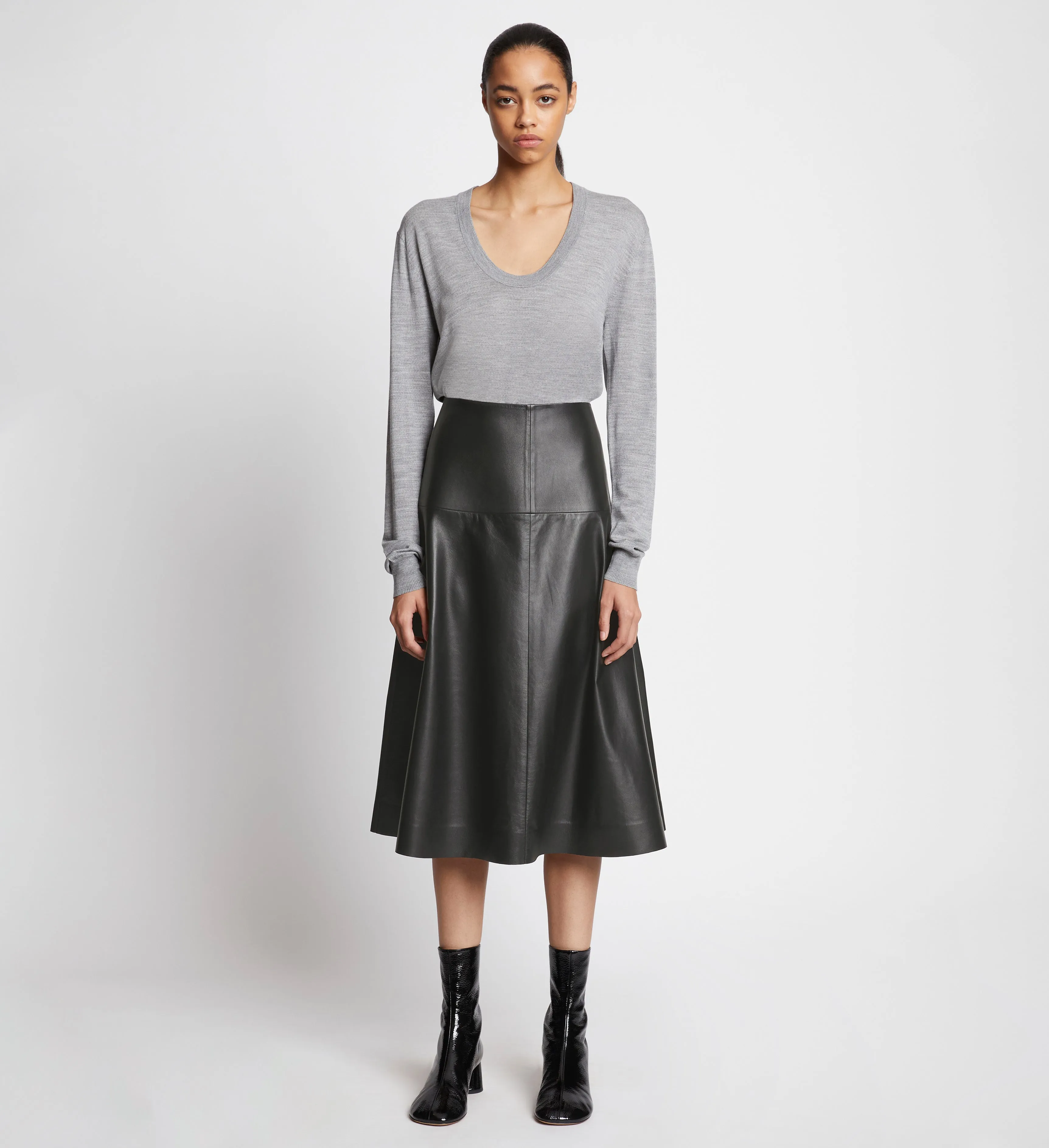 Leather Skirt sold by Proenza Schouler product image thumbnail 2
